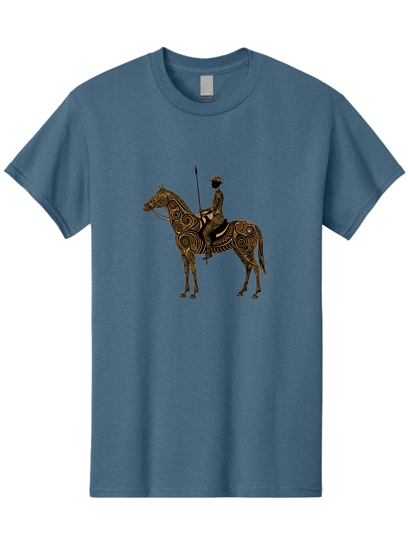 Warrior-On-Horseback Men'S Graphic Tee, 100% Cotton, Comfortable Casual Summer Wear, Machine Washable, Vintage Camera, Old Camera, Antique Camera, Black Camera, Classic Photography, Photography Equipment, Nostalgic Device, Film Camera, Bah356 6