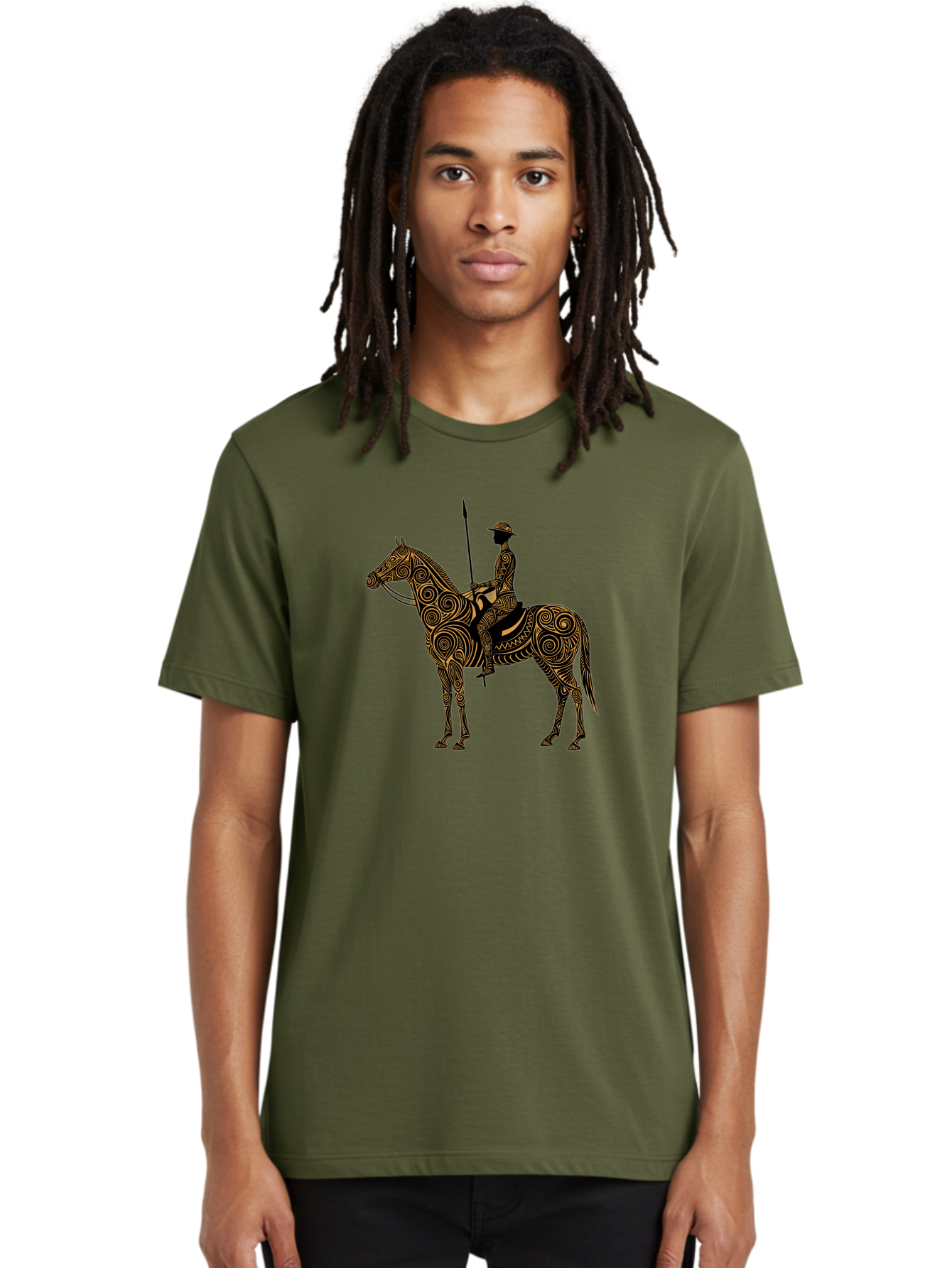 Warrior-On-Horseback Men'S Graphic Tee, 100% Cotton, Comfortable Casual Summer Wear, Machine Washable, Vintage Camera, Old Camera, Antique Camera, Black Camera, Classic Photography, Photography Equipment, Nostalgic Device, Film Camera, Bah356 23