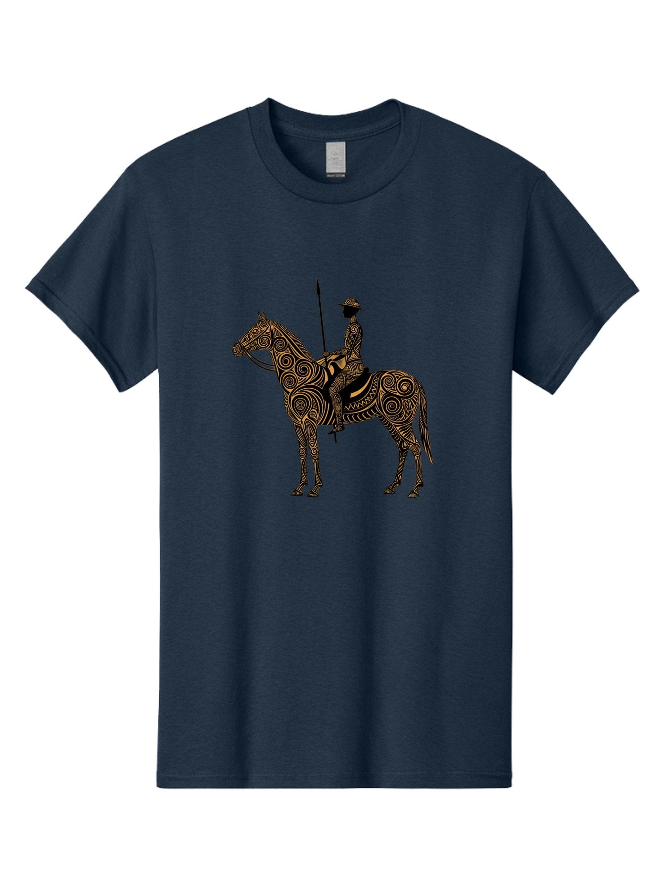 Warrior-On-Horseback Men'S Graphic Tee, 100% Cotton, Comfortable Casual Summer Wear, Machine Washable, Vintage Camera, Old Camera, Antique Camera, Black Camera, Classic Photography, Photography Equipment, Nostalgic Device, Film Camera, Bah356 15