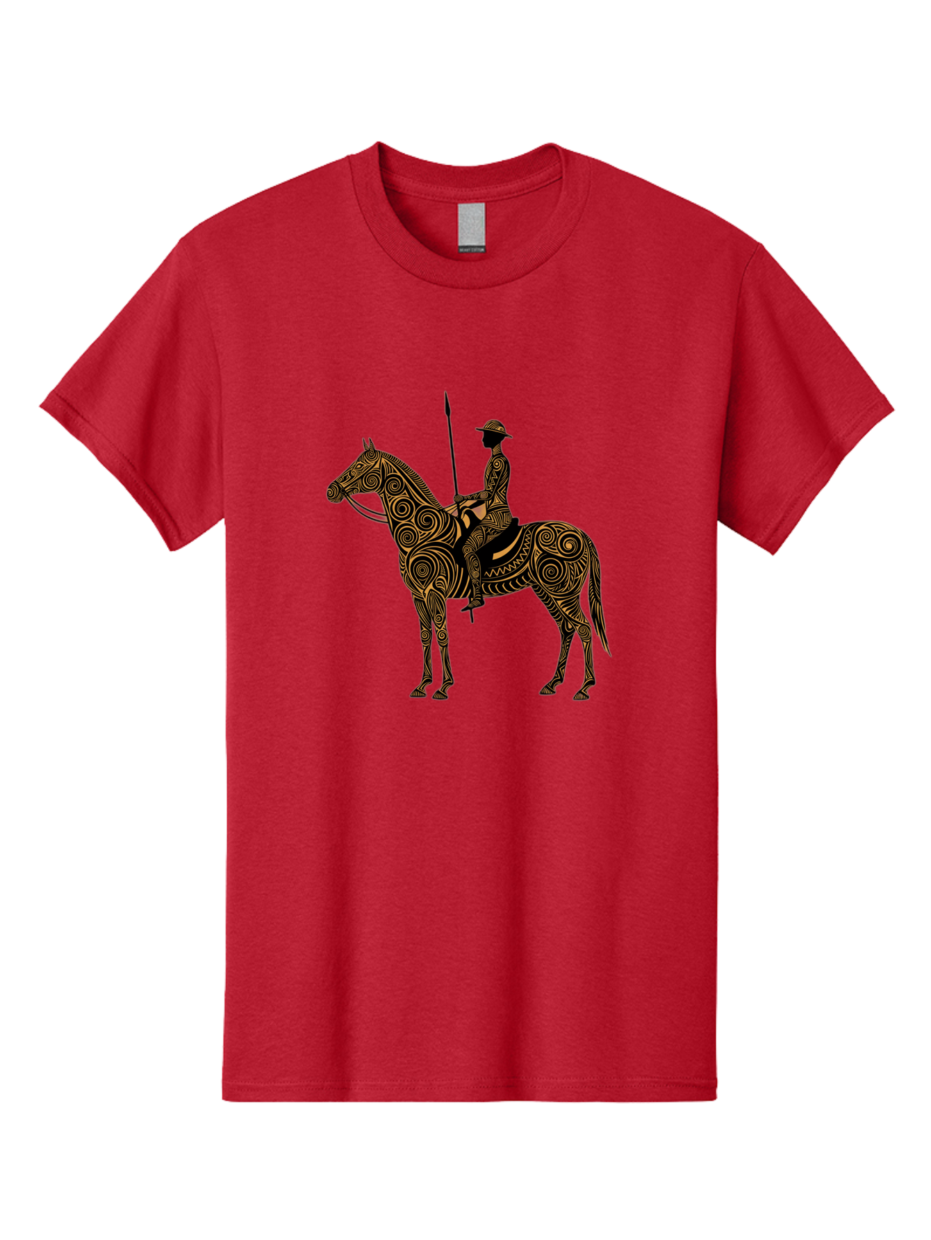 Warrior-On-Horseback Men'S Graphic Tee, 100% Cotton, Comfortable Casual Summer Wear, Machine Washable, Vintage Camera, Old Camera, Antique Camera, Black Camera, Classic Photography, Photography Equipment, Nostalgic Device, Film Camera, Bah356 12