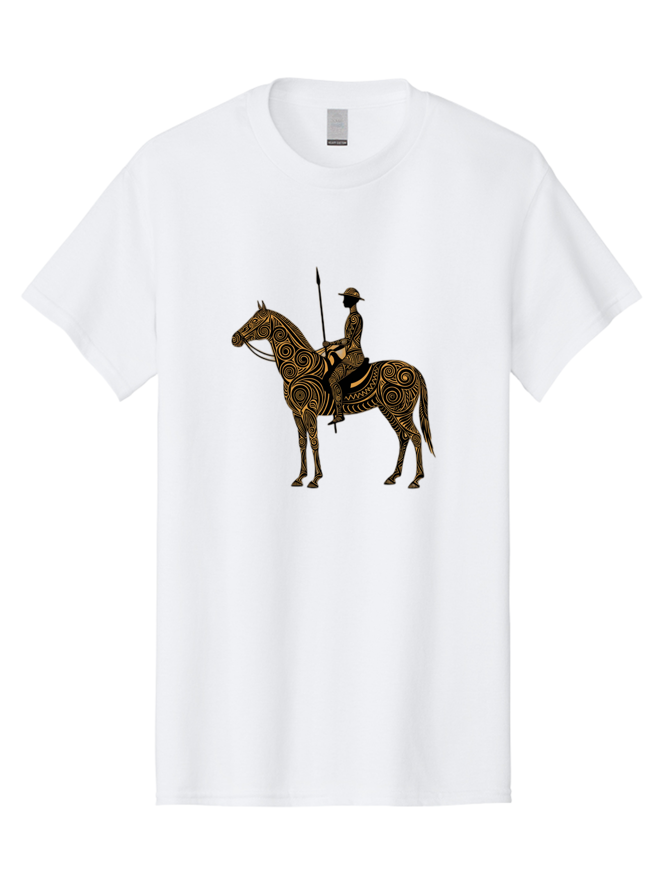 Warrior-On-Horseback Men'S Graphic Tee, 100% Cotton, Comfortable Casual Summer Wear, Machine Washable, Vintage Camera, Old Camera, Antique Camera, Black Camera, Classic Photography, Photography Equipment, Nostalgic Device, Film Camera, Bah356 5