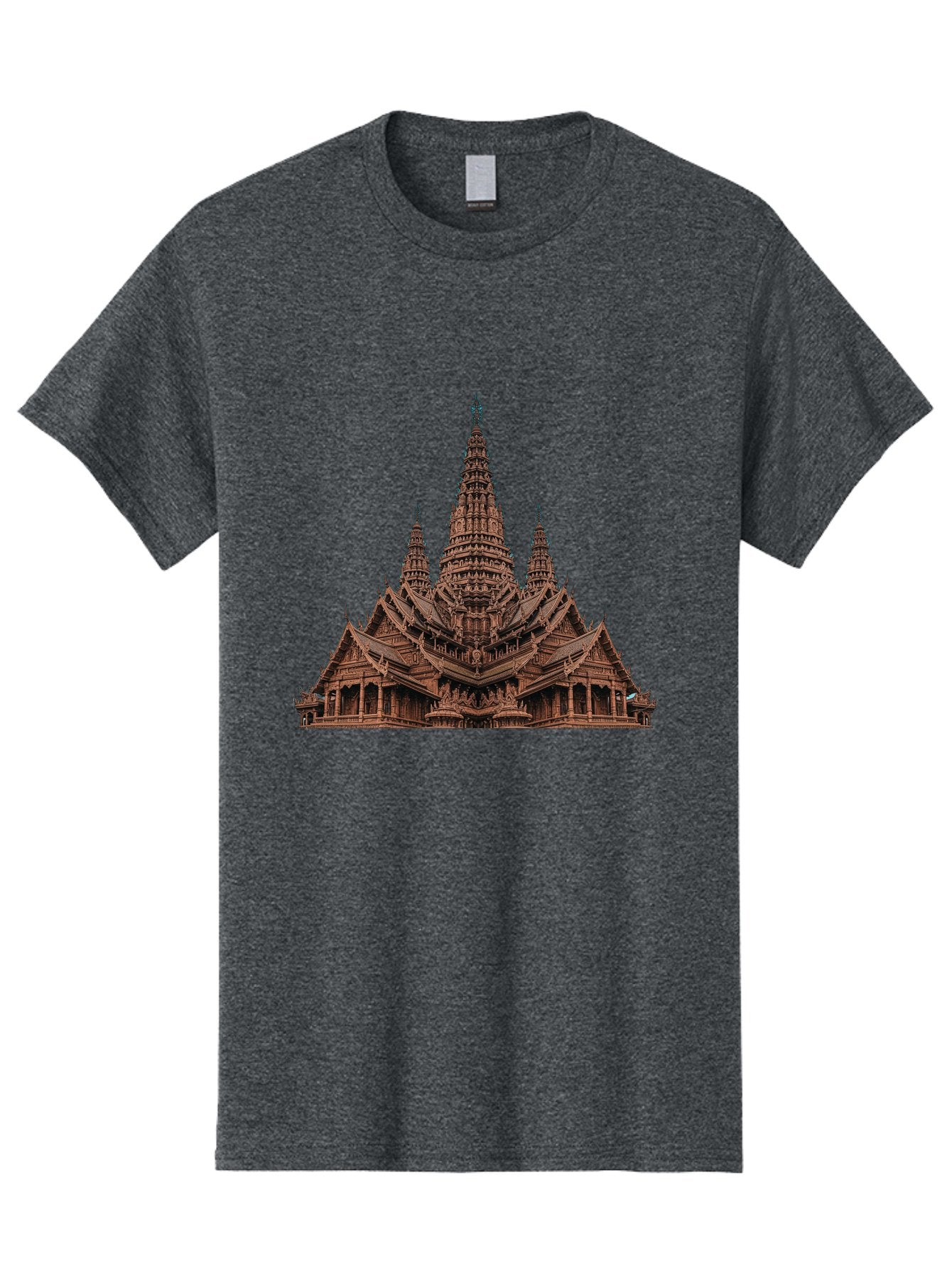 Wat-Arun-1 Men'S Graphic Tee, 100% Cotton, Comfortable Casual Summer Wear, Machine Washable, Vintage Camera, Old Camera, Antique Camera, Black Camera, Classic Photography, Photography Equipment, Nostalgic Device, Film Camera, Camera Art Bah357 3