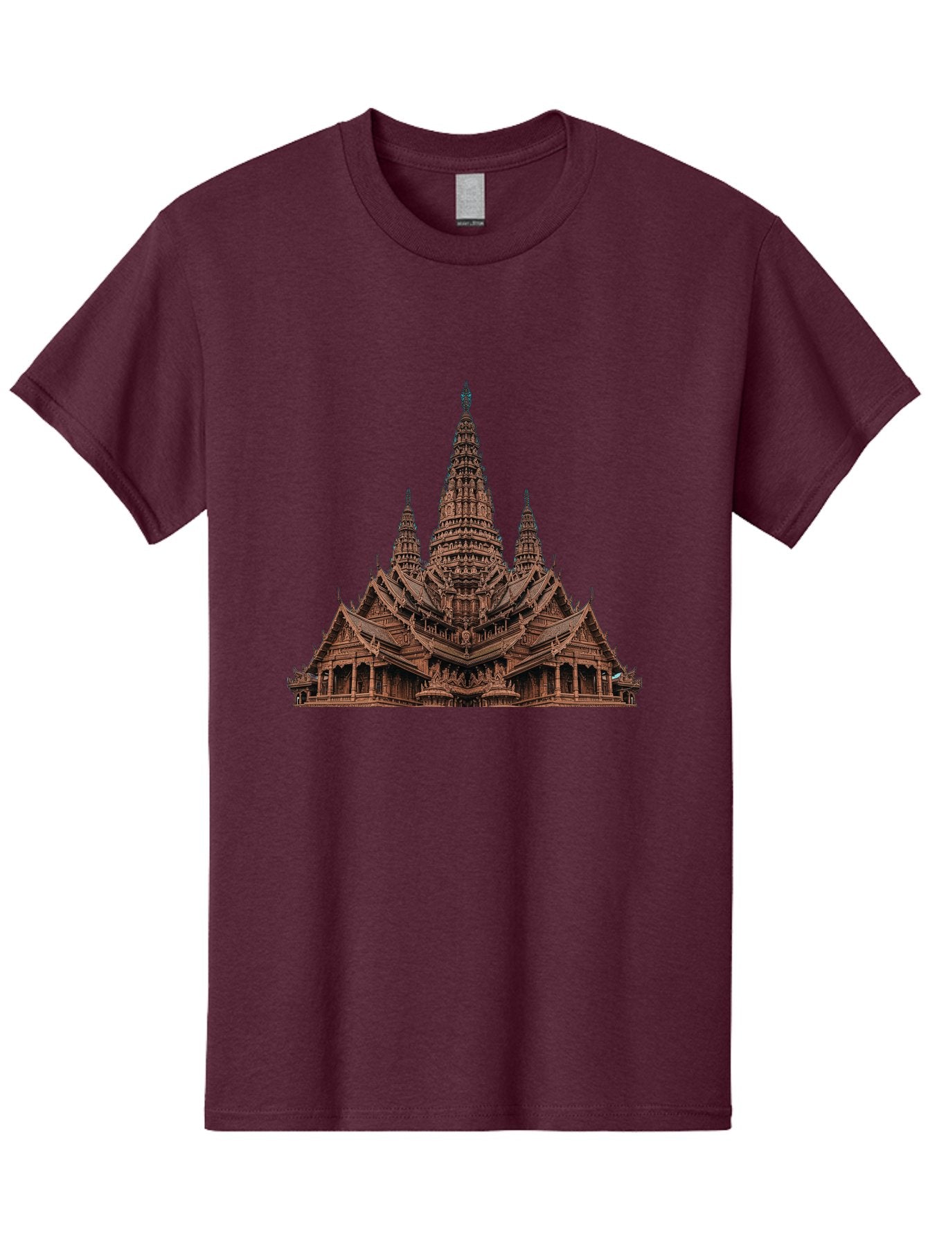 Wat-Arun-1 Men'S Graphic Tee, 100% Cotton, Comfortable Casual Summer Wear, Machine Washable, Vintage Camera, Old Camera, Antique Camera, Black Camera, Classic Photography, Photography Equipment, Nostalgic Device, Film Camera, Camera Art Bah357 13