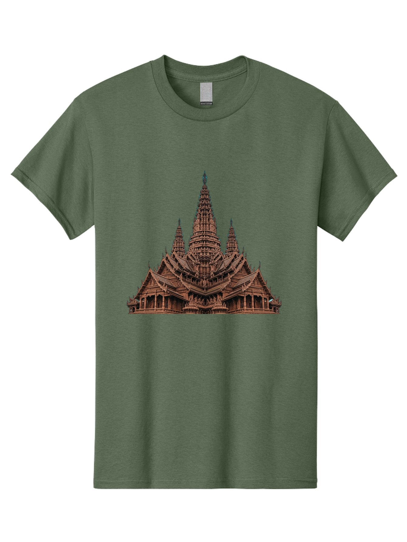 Wat-Arun-1 Men'S Graphic Tee, 100% Cotton, Comfortable Casual Summer Wear, Machine Washable, Vintage Camera, Old Camera, Antique Camera, Black Camera, Classic Photography, Photography Equipment, Nostalgic Device, Film Camera, Camera Art Bah357 5