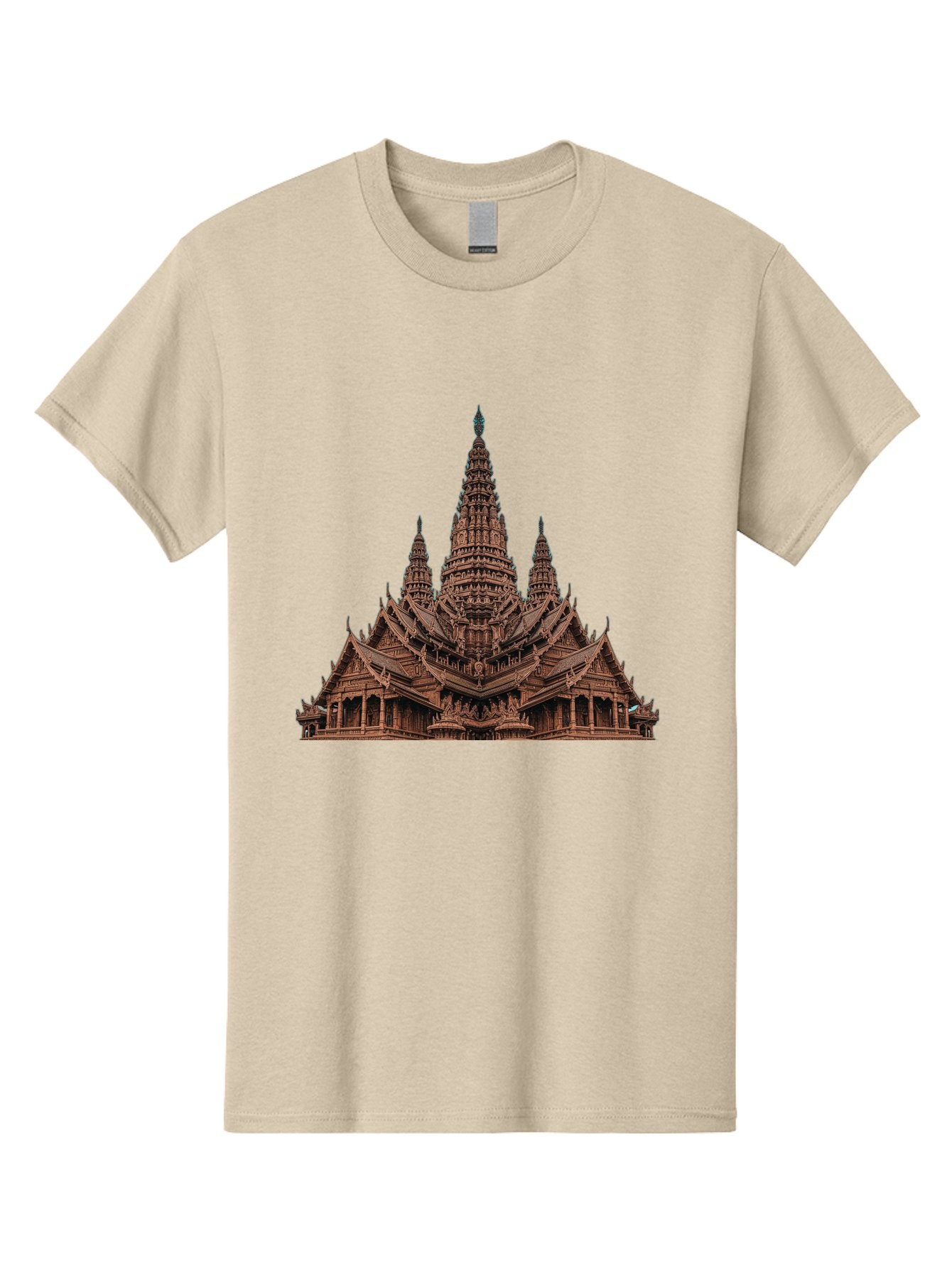 Wat-Arun-1 Men'S Graphic Tee, 100% Cotton, Comfortable Casual Summer Wear, Machine Washable, Vintage Camera, Old Camera, Antique Camera, Black Camera, Classic Photography, Photography Equipment, Nostalgic Device, Film Camera, Camera Art Bah357