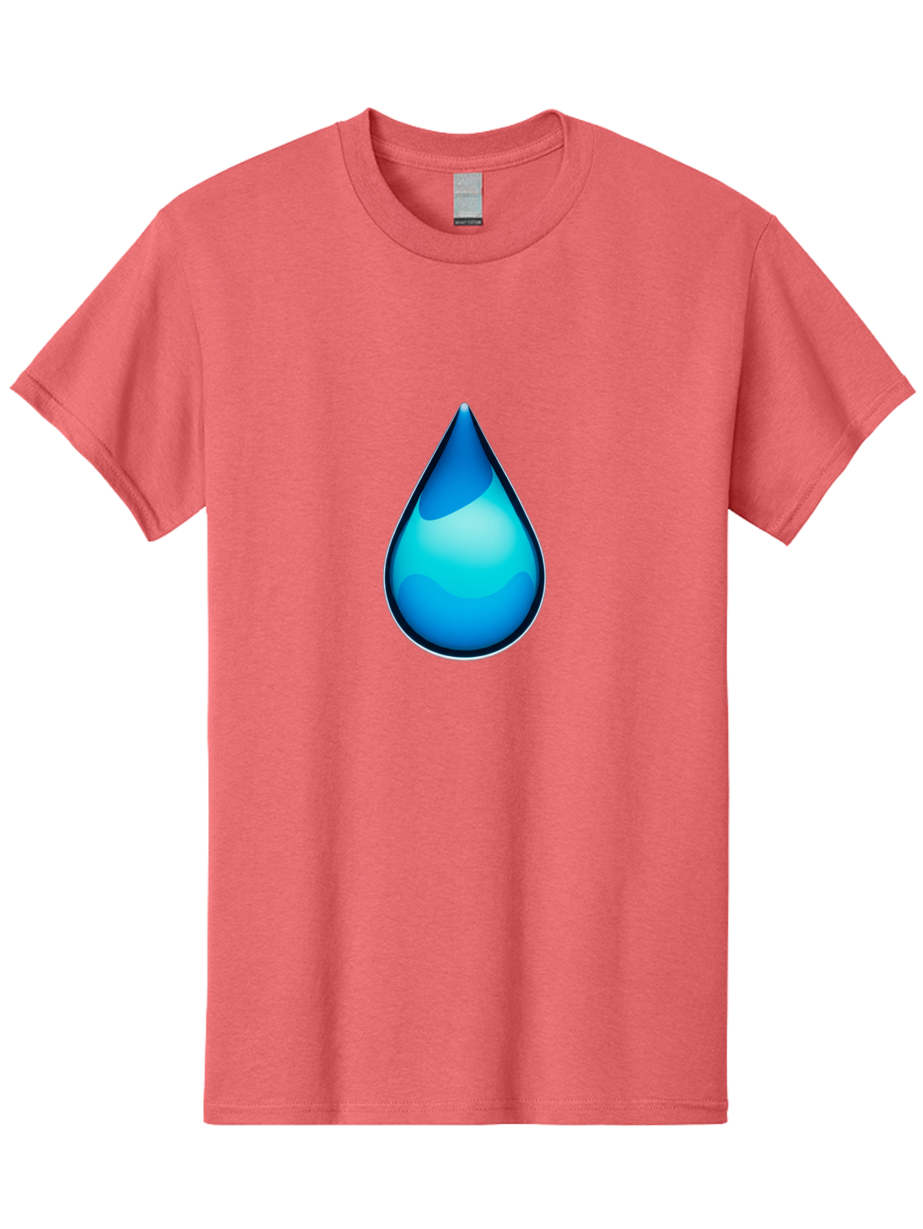 Water-Droplet-1 Men'S Graphic Tee, 100% Cotton, Comfortable Casual Summer Wear, Machine Washable, Vintage Camera, Old Camera, Antique Camera, Black Camera, Classic Photography, Photography Equipment, Nostalgic Device, Film Camera, Camera Art Bah360