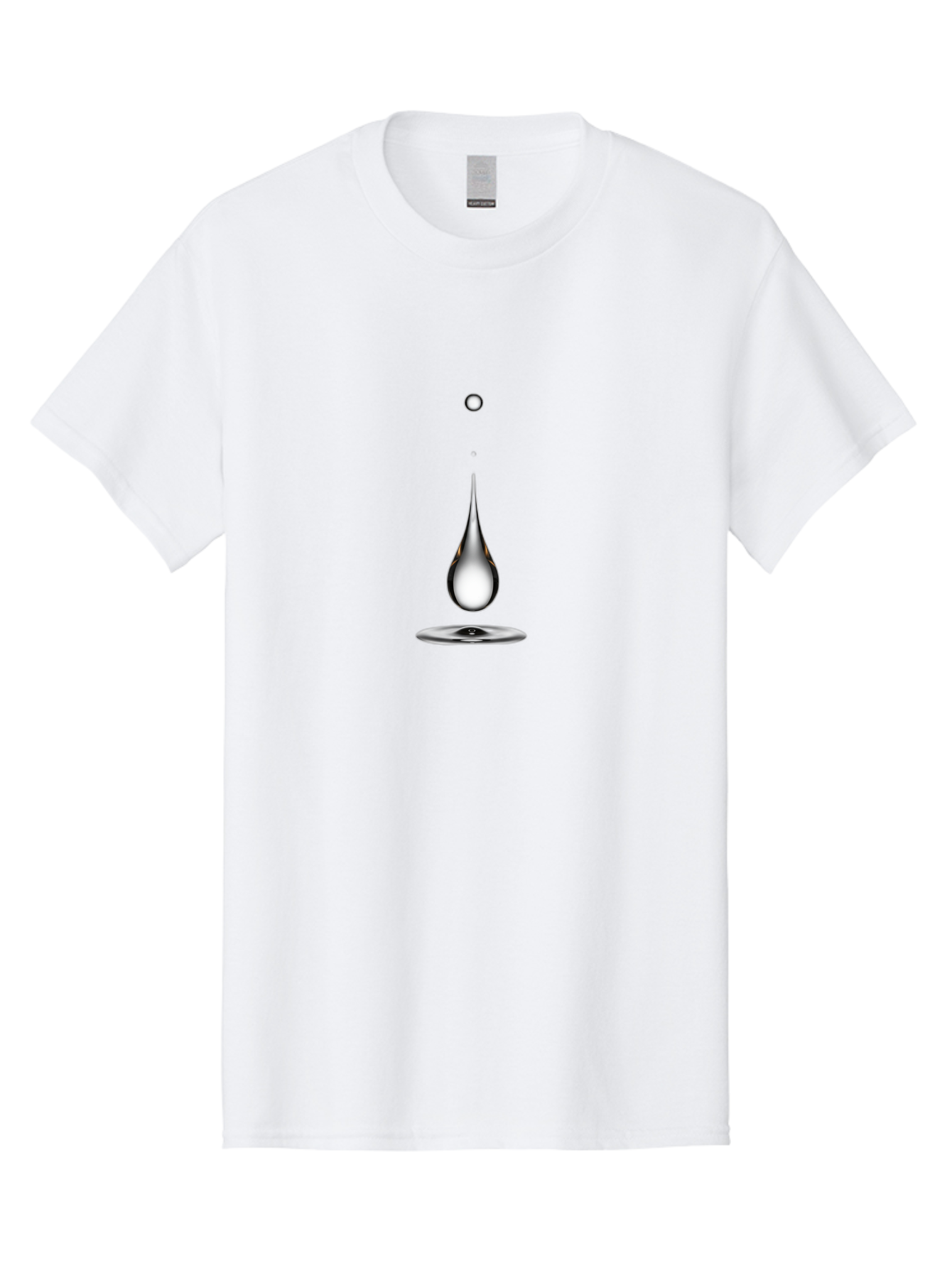 Water-Droplet Men'S Graphic Tee, 100% Cotton, Comfortable Casual Summer Wear, Machine Washable, Vintage Camera, Old Camera, Antique Camera, Black Camera, Classic Photography, Photography Equipment, Nostalgic Device, Film Camera, Camera Art Bah361