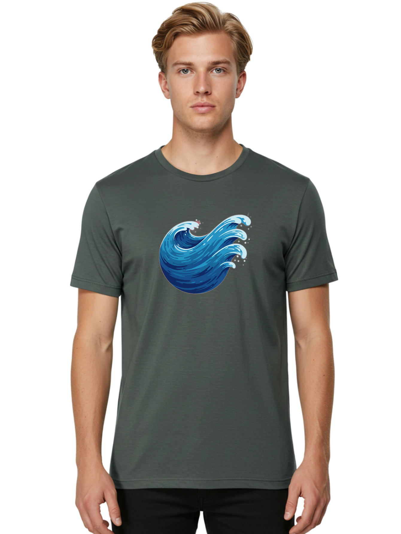 Wave-1 Men'S Graphic Tee, 100% Cotton, Comfortable Casual Summer Wear, Machine Washable, Vintage Camera, Old Camera, Antique Camera, Black Camera, Classic Photography, Photography Equipment, Nostalgic Device, Film Camera, Camera Art Bah363 22