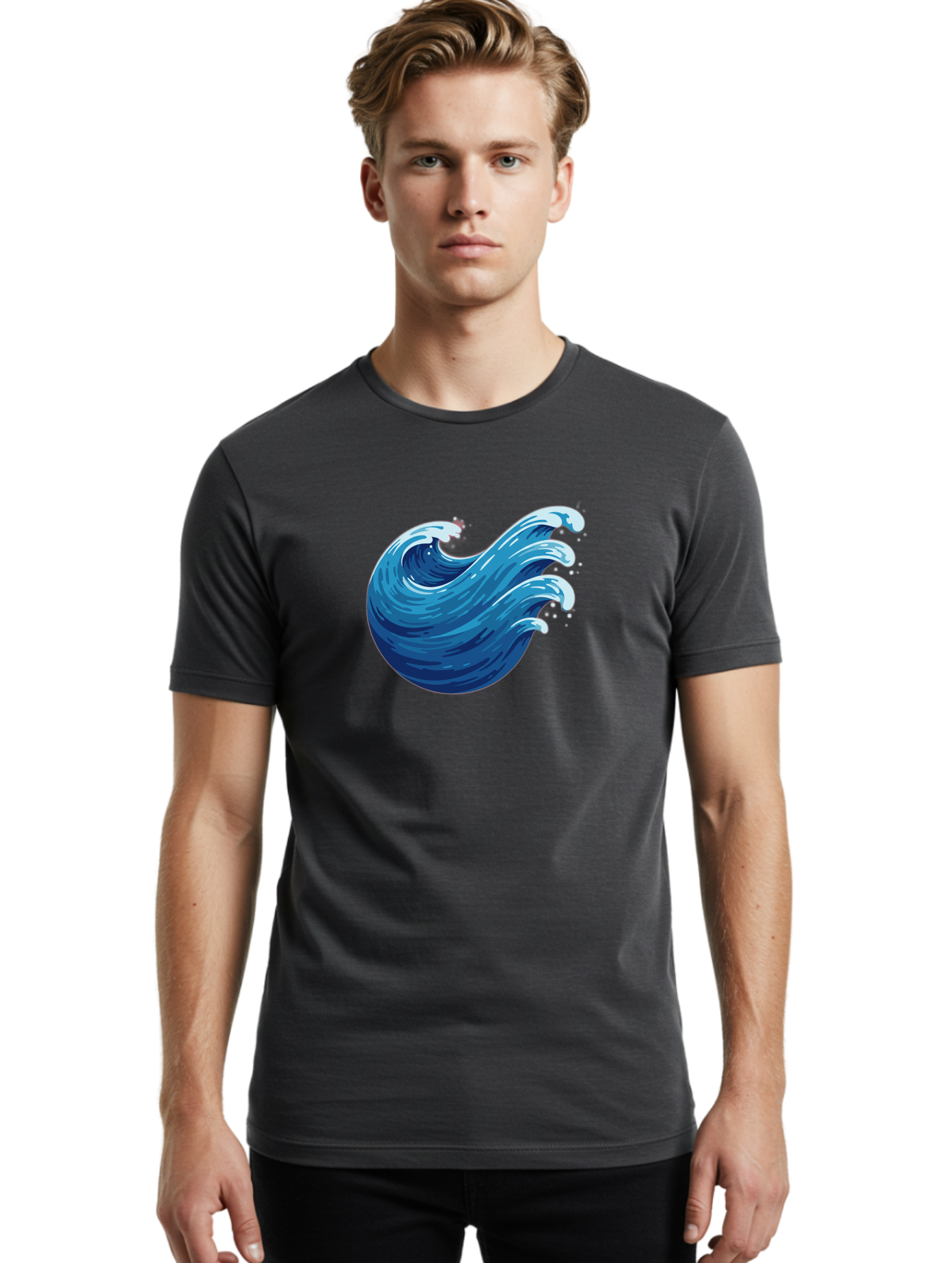 Wave-1 Men'S Graphic Tee, 100% Cotton, Comfortable Casual Summer Wear, Machine Washable, Vintage Camera, Old Camera, Antique Camera, Black Camera, Classic Photography, Photography Equipment, Nostalgic Device, Film Camera, Camera Art Bah363 29