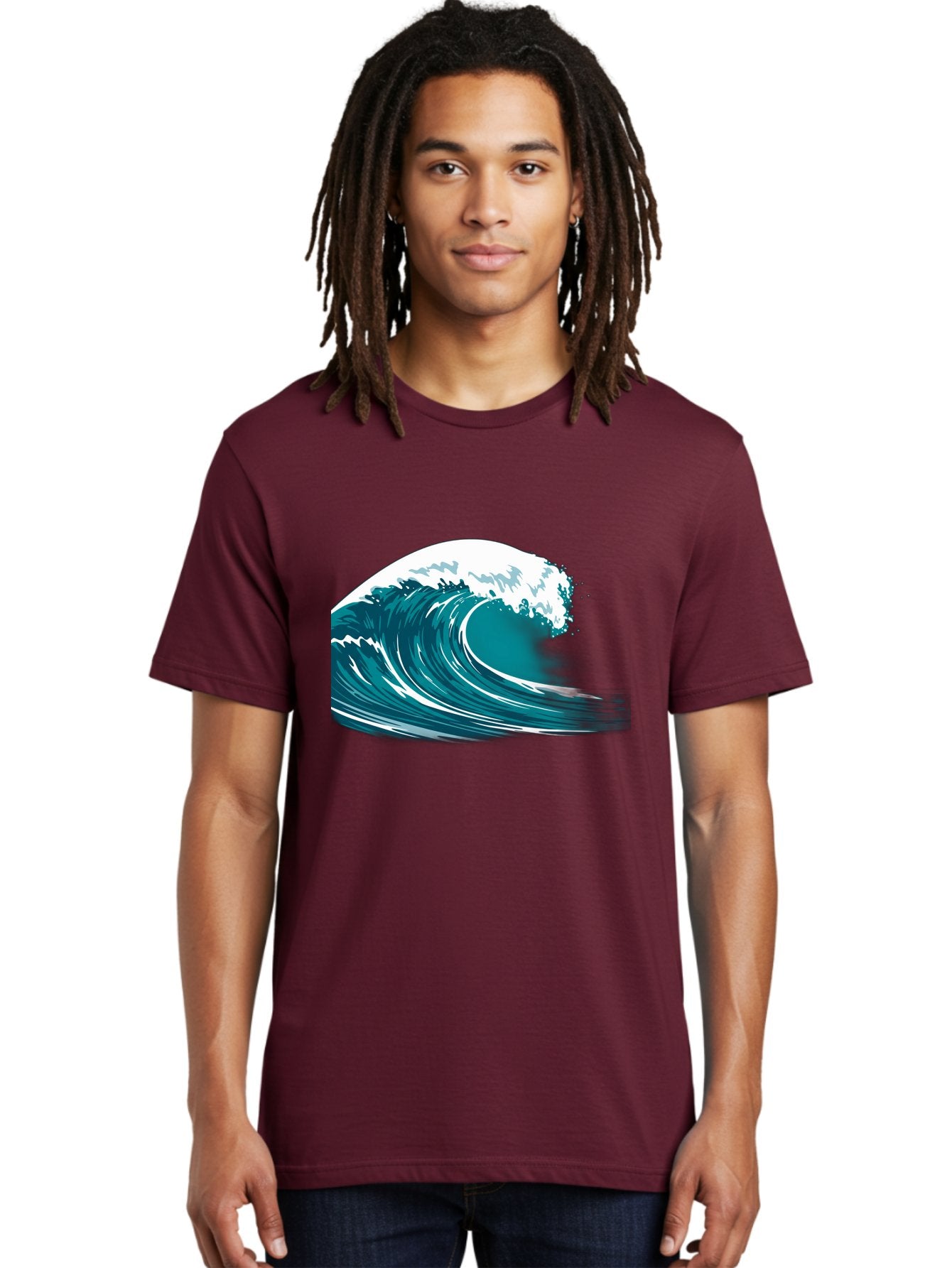 Wave Men'S Graphic Tee, 100% Cotton, Comfortable Casual Summer Wear, Machine Washable, Vintage Camera, Old Camera, Antique Camera, Black Camera, Classic Photography, Photography Equipment, Nostalgic Device, Film Camera, Camera Art Bah364 23