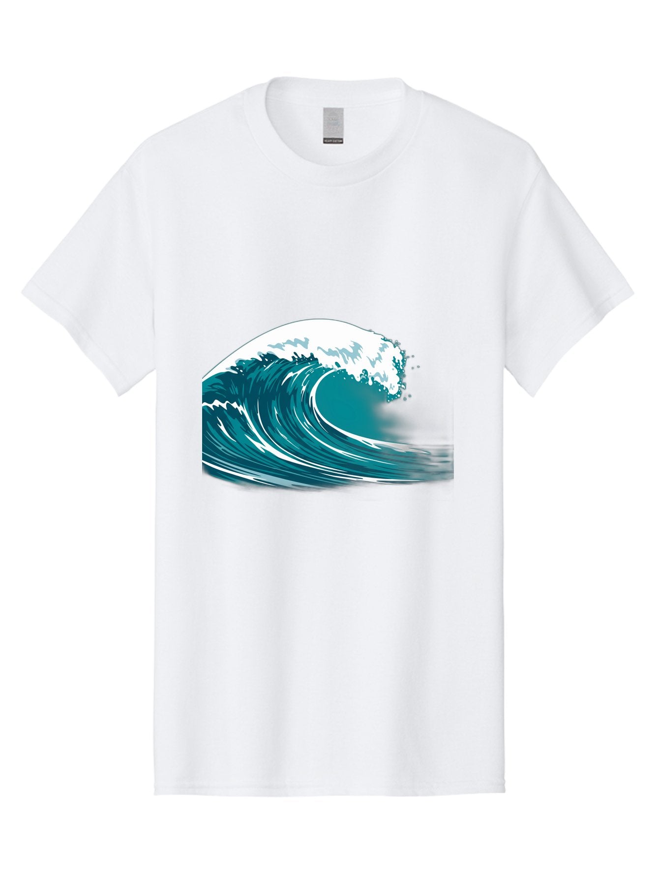 Wave Men'S Graphic Tee, 100% Cotton, Comfortable Casual Summer Wear, Machine Washable, Vintage Camera, Old Camera, Antique Camera, Black Camera, Classic Photography, Photography Equipment, Nostalgic Device, Film Camera, Camera Art Bah364