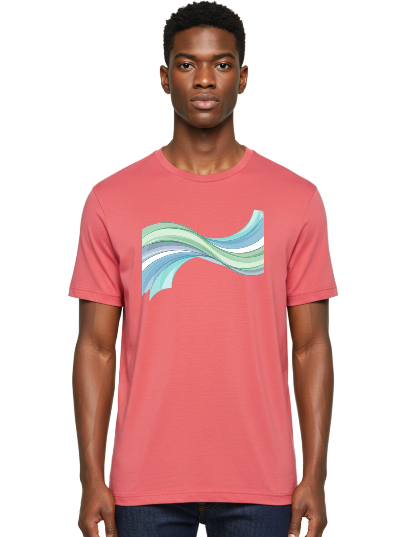 Wavy-Lines Men'S Graphic Tee, 100% Cotton, Comfortable Casual Summer Wear, Machine Washable, Vintage Camera, Old Camera, Antique Camera, Black Camera, Classic Photography, Photography Equipment, Nostalgic Device, Film Camera, Camera Art Bah365 24