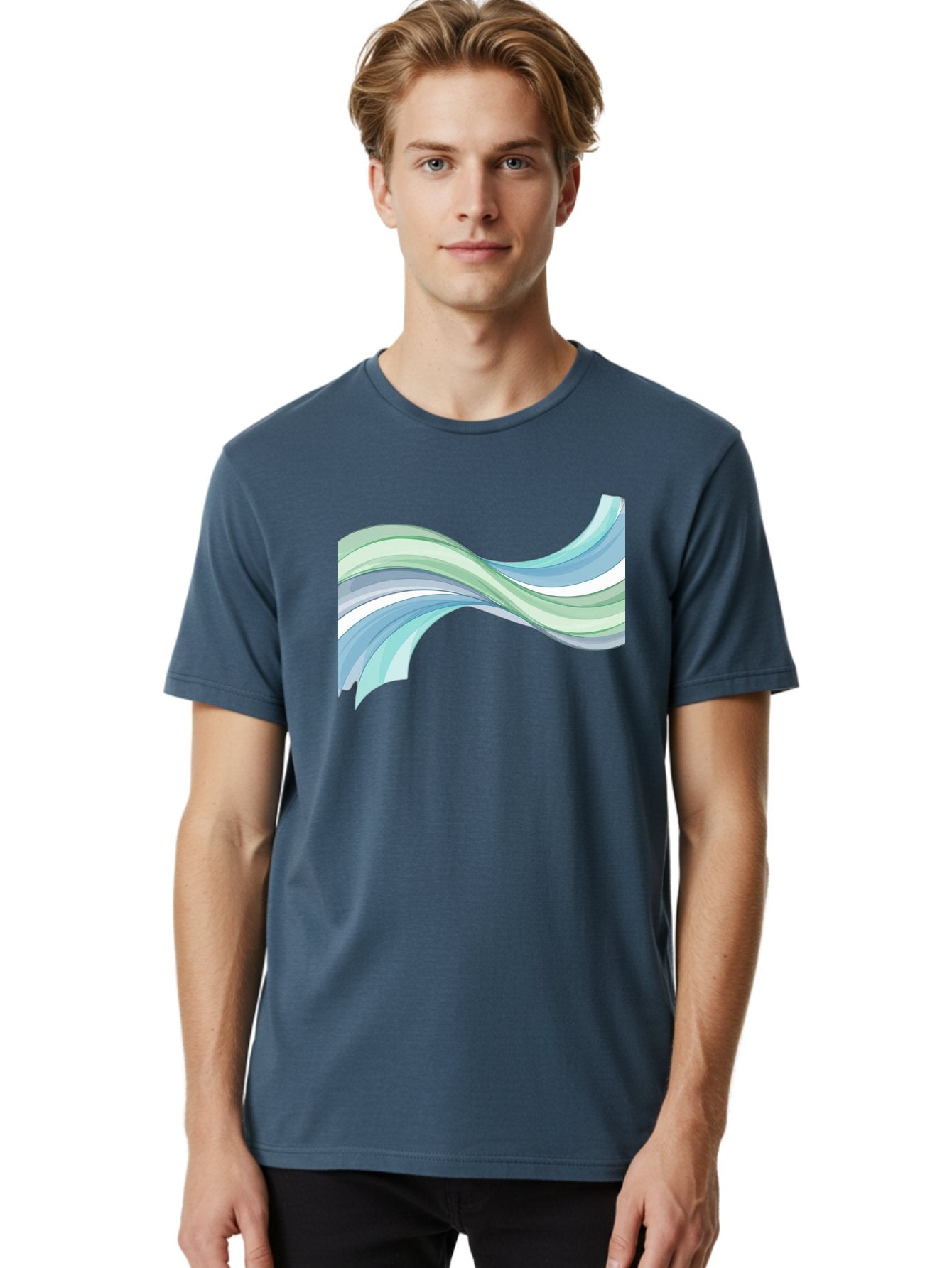 Wavy-Lines Men'S Graphic Tee, 100% Cotton, Comfortable Casual Summer Wear, Machine Washable, Vintage Camera, Old Camera, Antique Camera, Black Camera, Classic Photography, Photography Equipment, Nostalgic Device, Film Camera, Camera Art Bah365 29