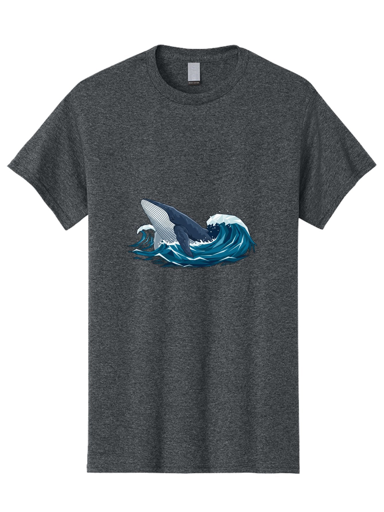 Whale-Breaching-Wave Men'S Graphic Tee, 100% Cotton, Comfortable Casual Summer Wear, Machine Washable, Vintage Camera, Old Camera, Antique Camera, Black Camera, Classic Photography, Photography Equipment, Nostalgic Device, Film Camera, Bah366 6
