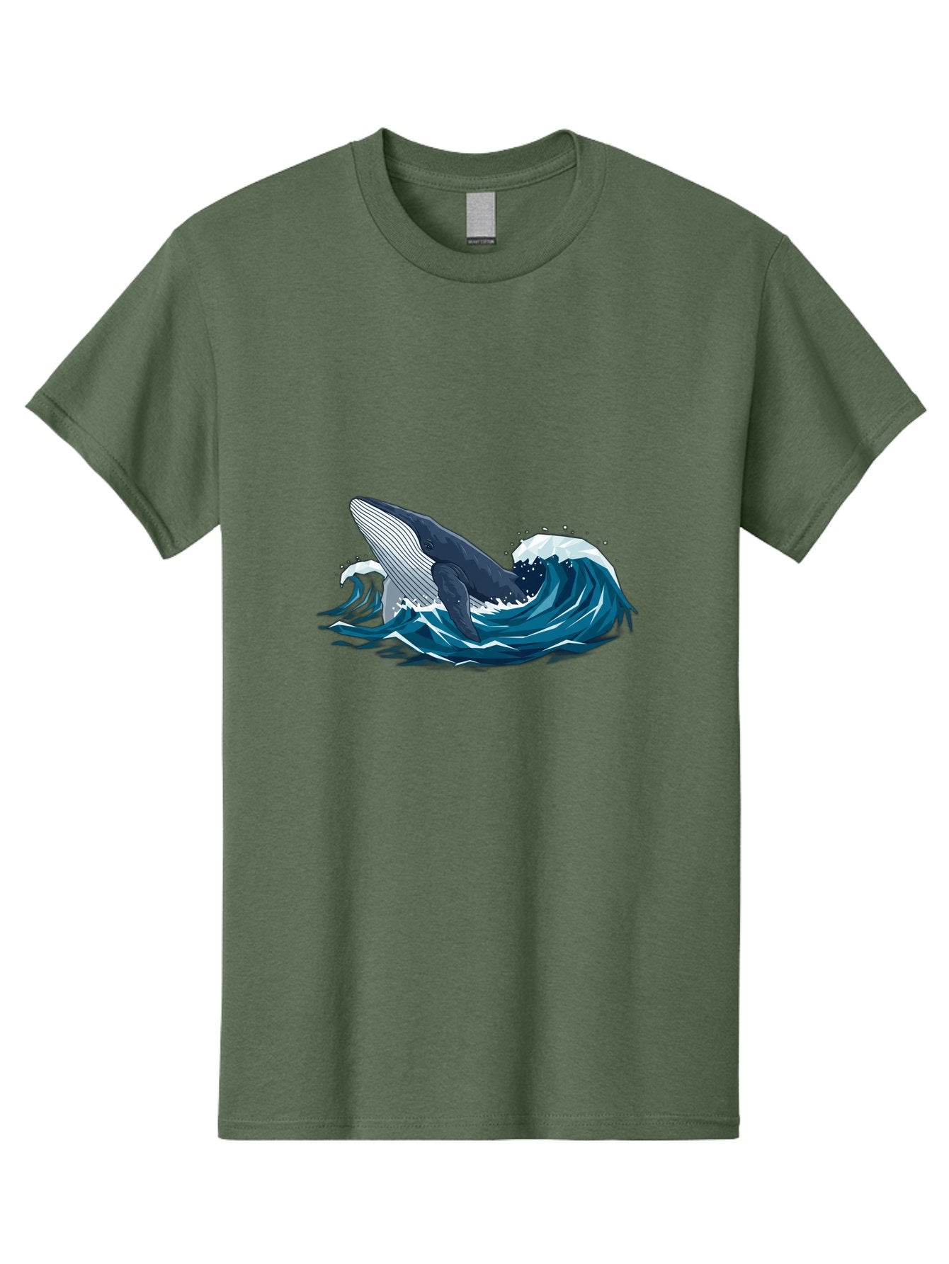 Whale-Breaching-Wave Men'S Graphic Tee, 100% Cotton, Comfortable Casual Summer Wear, Machine Washable, Vintage Camera, Old Camera, Antique Camera, Black Camera, Classic Photography, Photography Equipment, Nostalgic Device, Film Camera, Bah366 3