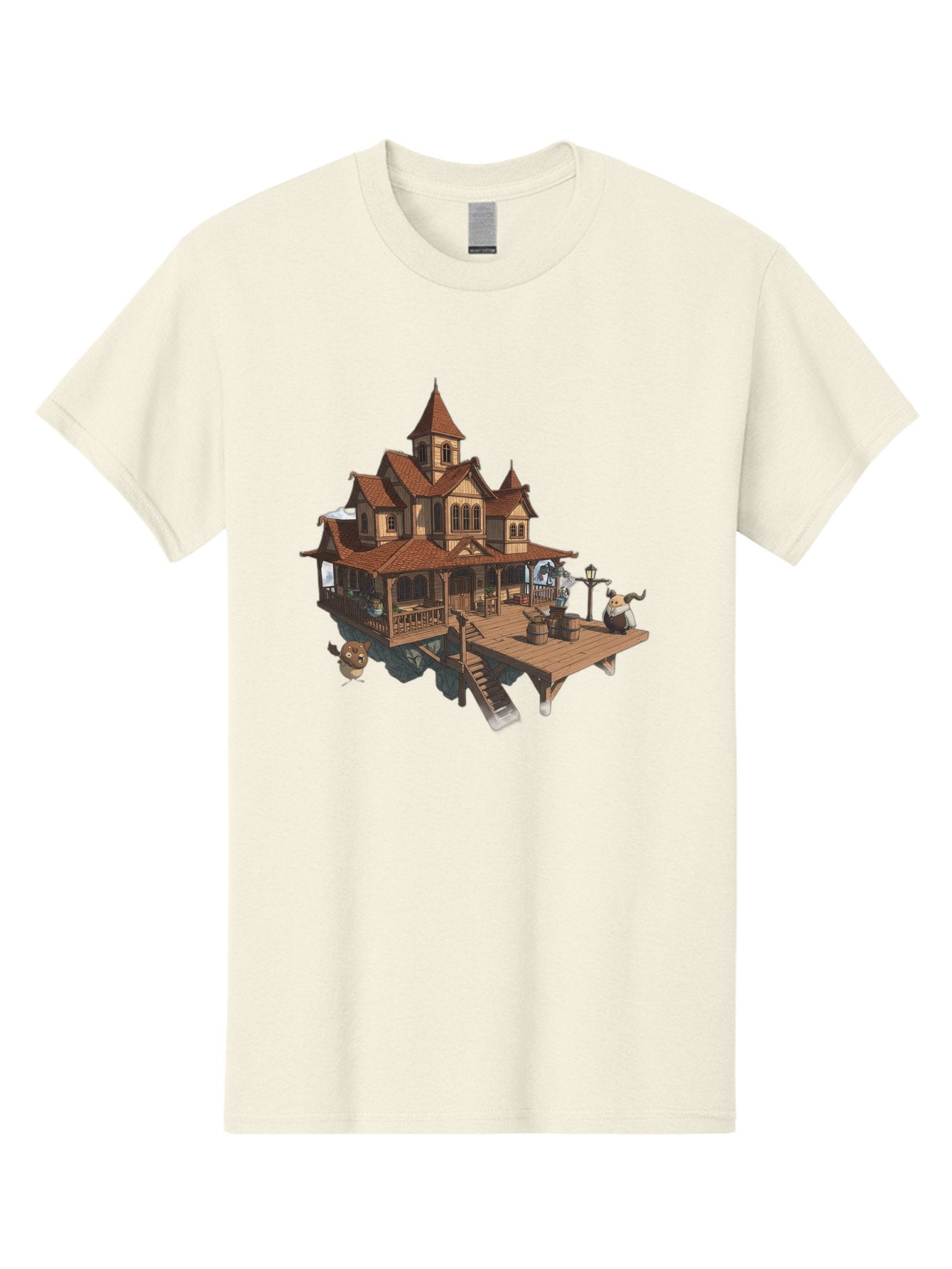 Whimsical-Wooden-Treehouse Men'S Graphic Tee, 100% Cotton, Comfortable Casual Summer Wear, Machine Washable, Vintage Camera, Old Camera, Antique Camera, Black Camera, Classic Photography, Photography Equipment, Nostalgic Device, Film Camera, Bah367 11