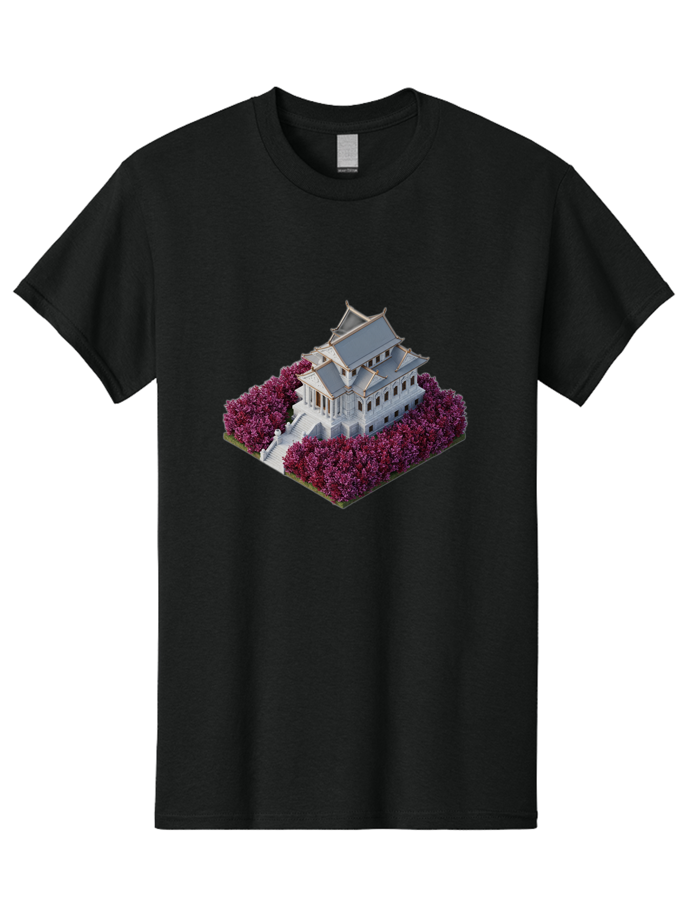 White-Buddhist-Temple Men'S Graphic Tee, 100% Cotton, Comfortable Casual Summer Wear, Machine Washable, Vintage Camera, Old Camera, Antique Camera, Black Camera, Classic Photography, Photography Equipment, Nostalgic Device, Film Camera, Bah368 8