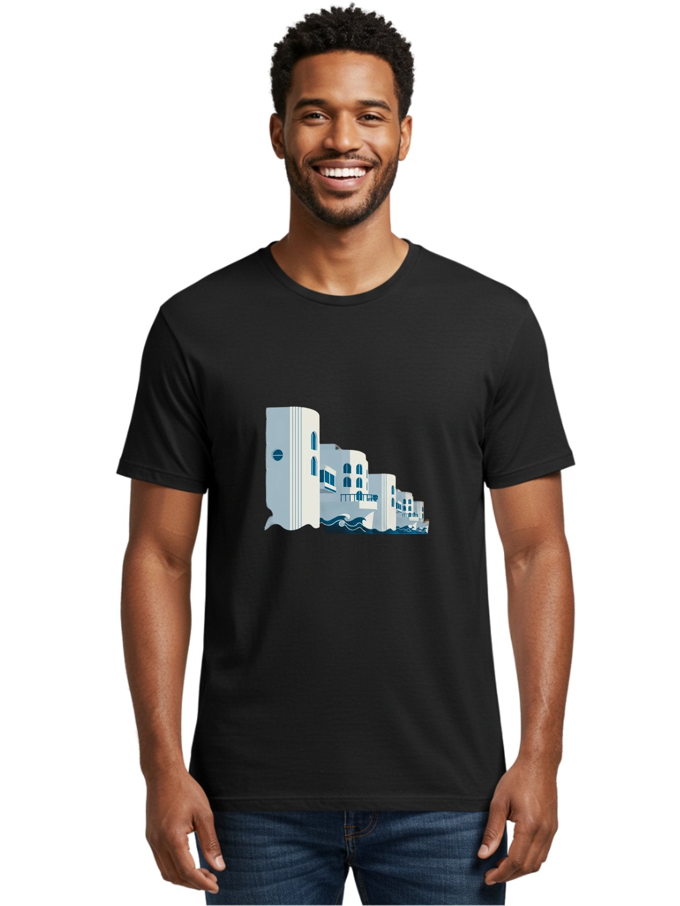 White-Buildings Men'S Graphic Tee, 100% Cotton, Comfortable Casual Summer Wear, Machine Washable, Vintage Camera, Old Camera, Antique Camera, Black Camera, Classic Photography, Photography Equipment, Nostalgic Device, Film Camera, Camera Art Bah369 28