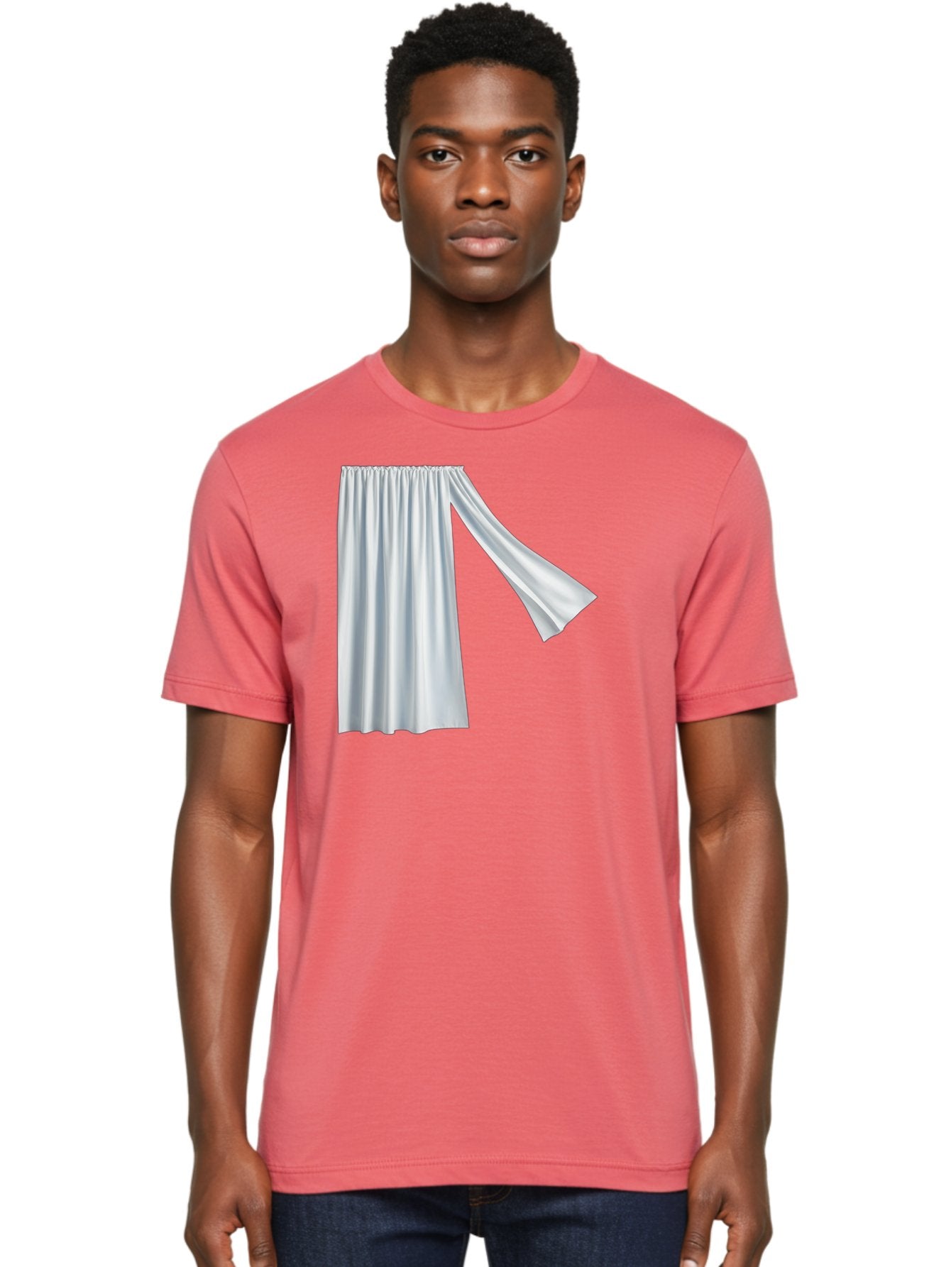 White-Curtain-2 Men'S Graphic Tee, 100% Cotton, Comfortable Casual Summer Wear, Machine Washable, Vintage Camera, Old Camera, Antique Camera, Black Camera, Classic Photography, Photography Equipment, Nostalgic Device, Film Camera, Camera Art Bah371 21