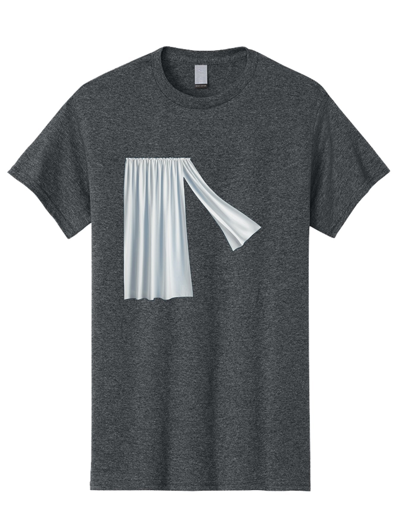 White-Curtain-2 Men'S Graphic Tee, 100% Cotton, Comfortable Casual Summer Wear, Machine Washable, Vintage Camera, Old Camera, Antique Camera, Black Camera, Classic Photography, Photography Equipment, Nostalgic Device, Film Camera, Camera Art Bah371 5