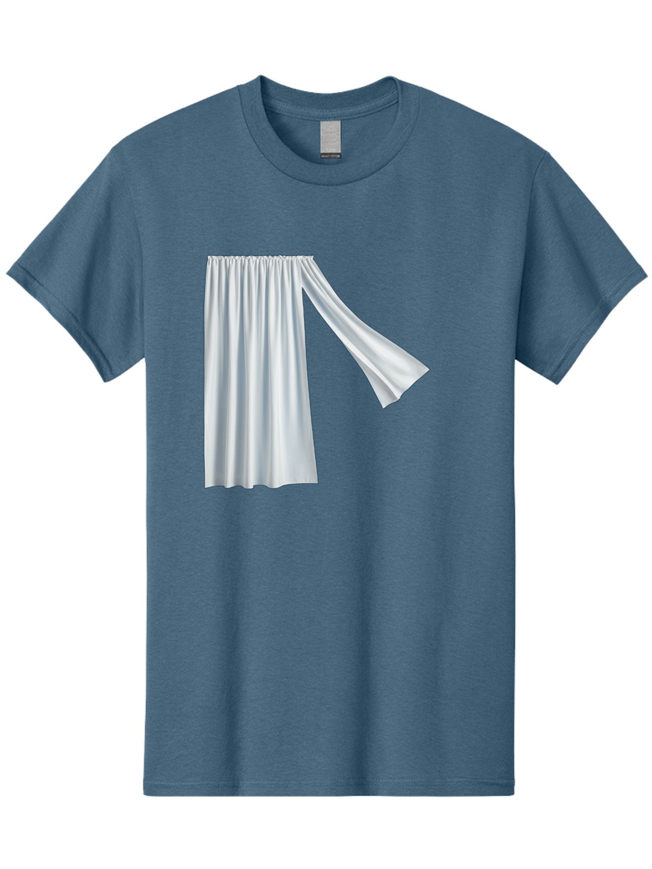 White-Curtain-2 Men'S Graphic Tee, 100% Cotton, Comfortable Casual Summer Wear, Machine Washable, Vintage Camera, Old Camera, Antique Camera, Black Camera, Classic Photography, Photography Equipment, Nostalgic Device, Film Camera, Camera Art Bah371 15