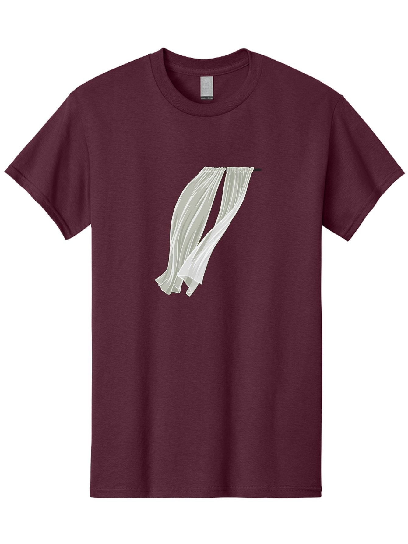 White-Curtains-1 Men'S Graphic Tee, 100% Cotton, Comfortable Casual Summer Wear, Machine Washable, Vintage Camera, Old Camera, Antique Camera, Black Camera, Classic Photography, Photography Equipment, Nostalgic Device, Film Camera, Camera Art Bah373