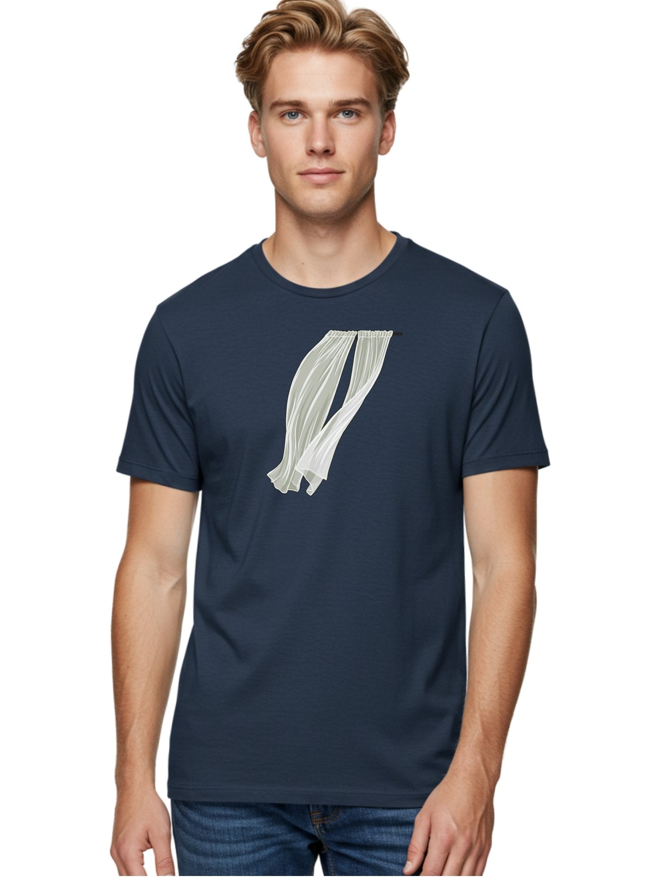 White-Curtains-1 Men'S Graphic Tee, 100% Cotton, Comfortable Casual Summer Wear, Machine Washable, Vintage Camera, Old Camera, Antique Camera, Black Camera, Classic Photography, Photography Equipment, Nostalgic Device, Film Camera, Camera Art Bah373 16