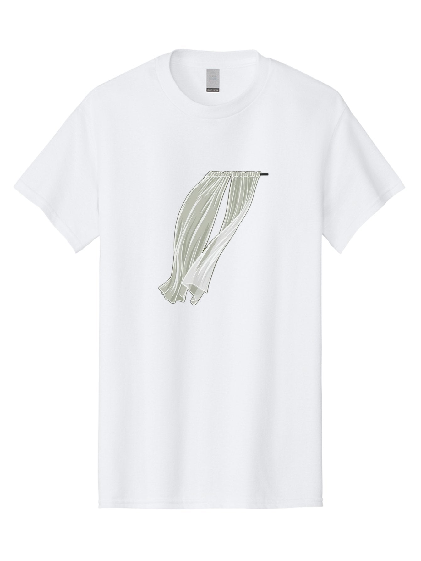 White-Curtains-1 Men'S Graphic Tee, 100% Cotton, Comfortable Casual Summer Wear, Machine Washable, Vintage Camera, Old Camera, Antique Camera, Black Camera, Classic Photography, Photography Equipment, Nostalgic Device, Film Camera, Camera Art Bah373