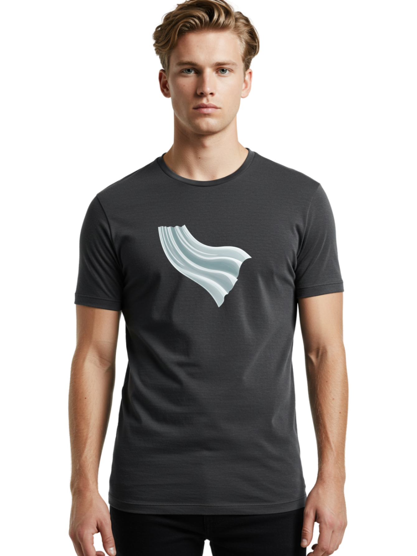 White-Wavy-Object Men'S Graphic Tee, 100% Cotton, Comfortable Casual Summer Wear, Machine Washable, Vintage Camera, Old Camera, Antique Camera, Black Camera, Classic Photography, Photography Equipment, Nostalgic Device, Film Camera, Camera Art Bah381 17