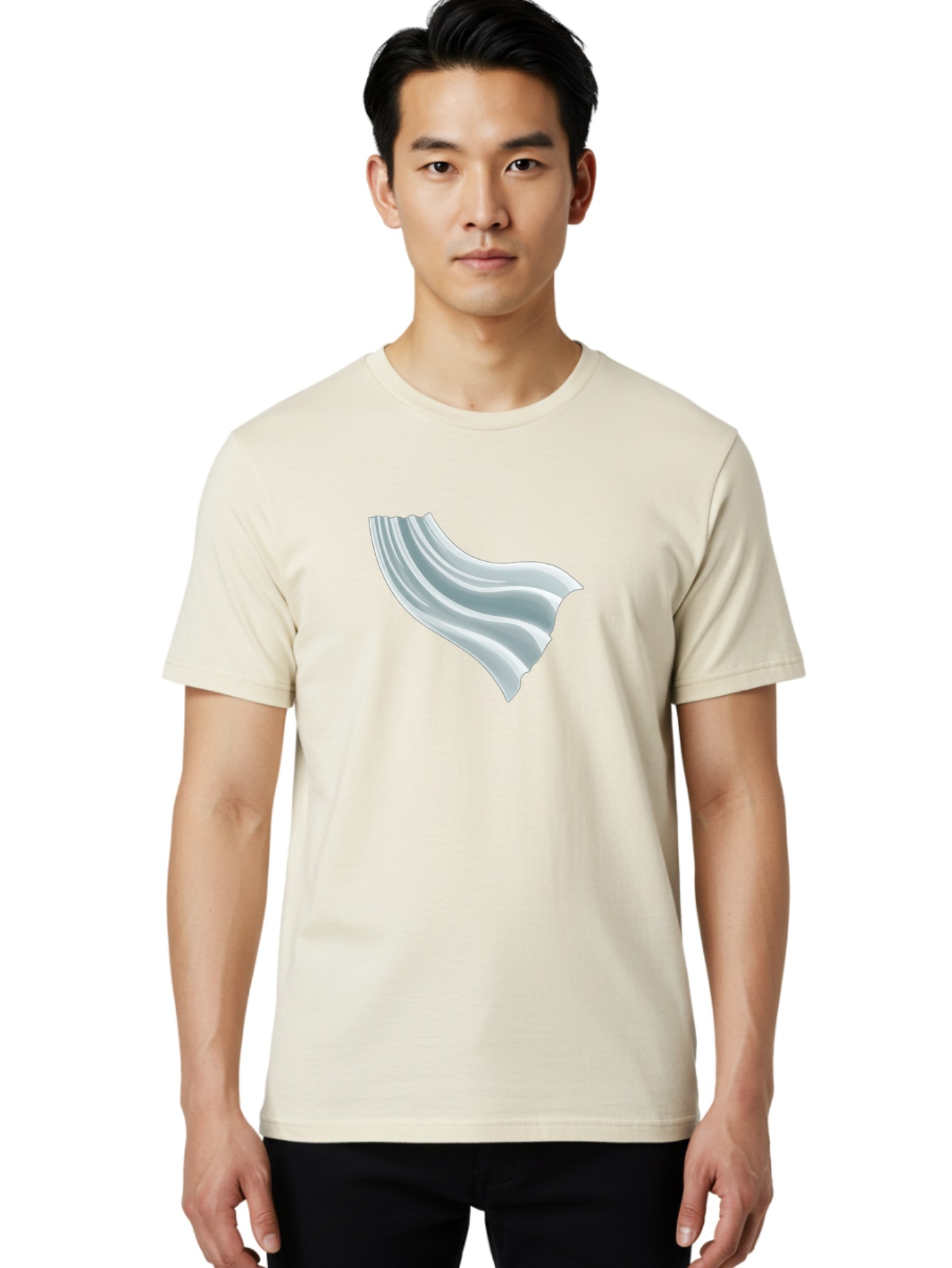 White-Wavy-Object Men'S Graphic Tee, 100% Cotton, Comfortable Casual Summer Wear, Machine Washable, Vintage Camera, Old Camera, Antique Camera, Black Camera, Classic Photography, Photography Equipment, Nostalgic Device, Film Camera, Camera Art Bah381 20