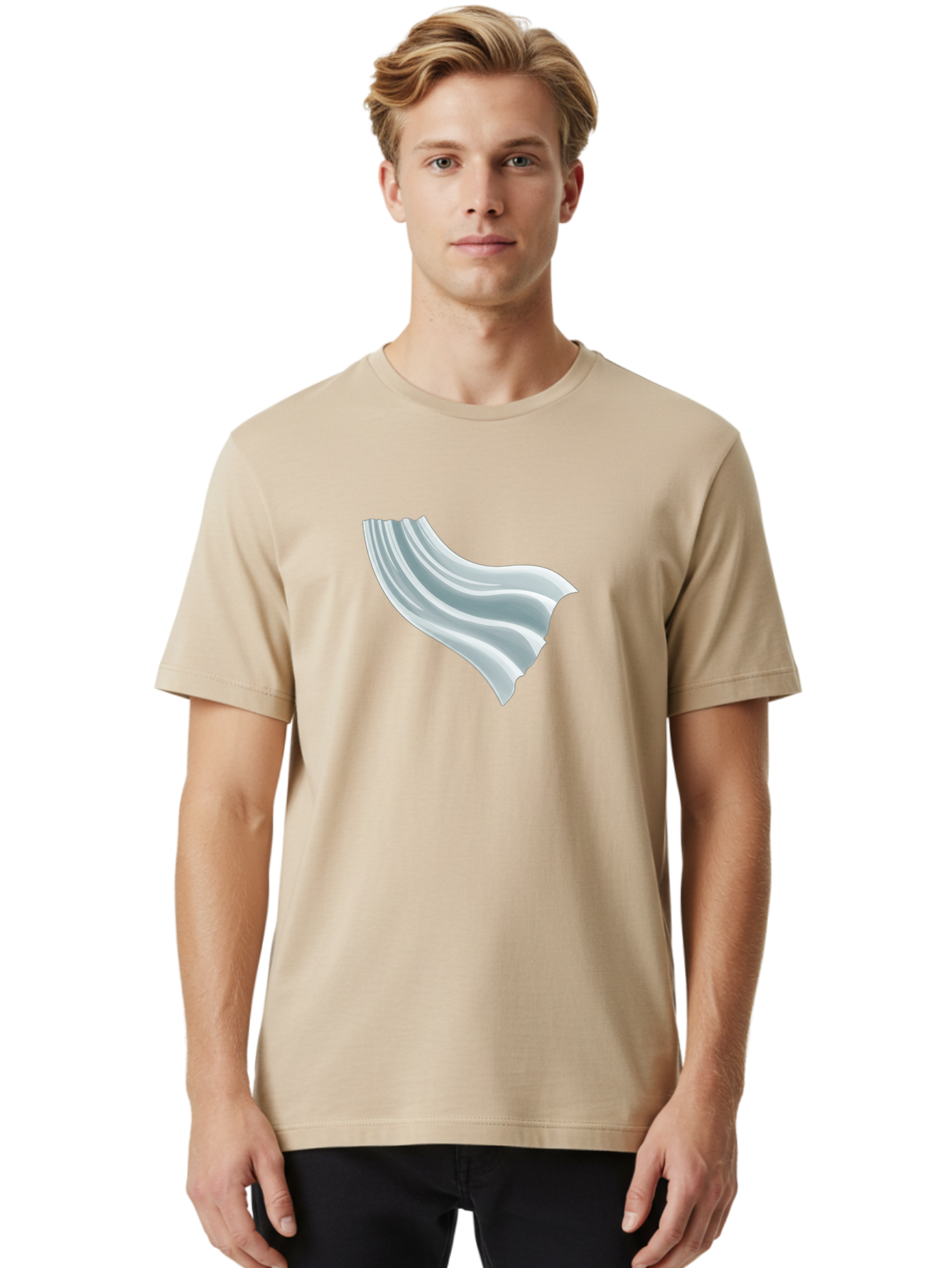 White-Wavy-Object Men'S Graphic Tee, 100% Cotton, Comfortable Casual Summer Wear, Machine Washable, Vintage Camera, Old Camera, Antique Camera, Black Camera, Classic Photography, Photography Equipment, Nostalgic Device, Film Camera, Camera Art Bah381 19