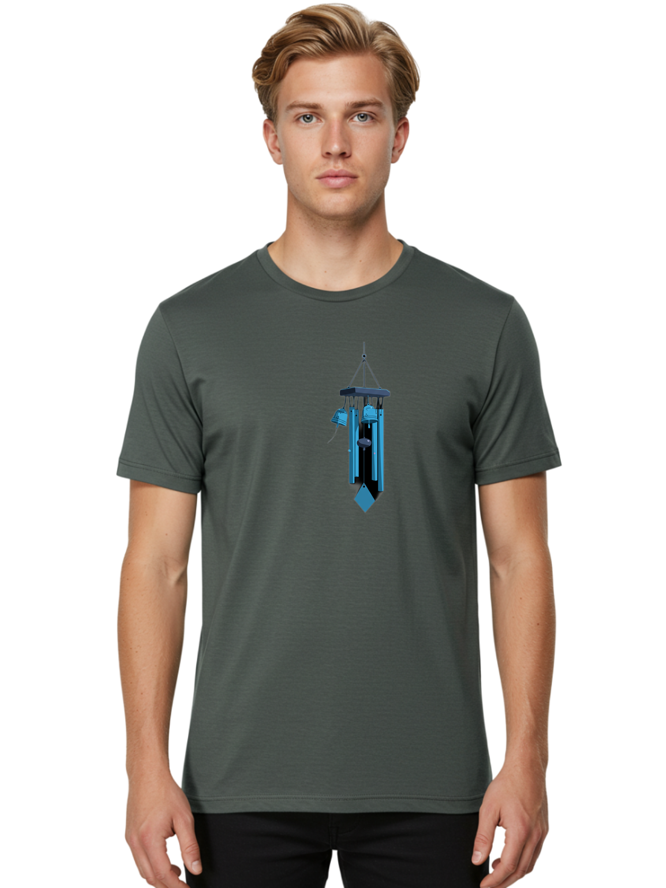 Wind-Chime Men'S Graphic Tee, 100% Cotton, Comfortable Casual Summer Wear, Machine Washable, Vintage Camera, Old Camera, Antique Camera, Black Camera, Classic Photography, Photography Equipment, Nostalgic Device, Film Camera, Camera Art Bah383 16