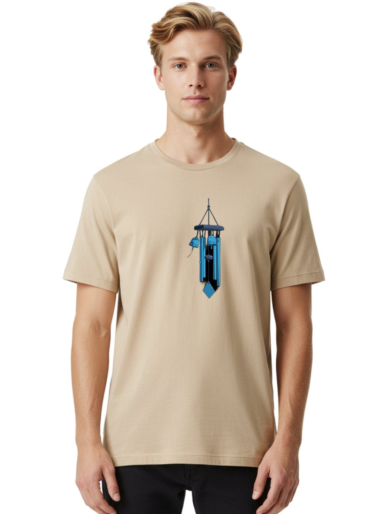 Wind-Chime Men'S Graphic Tee, 100% Cotton, Comfortable Casual Summer Wear, Machine Washable, Vintage Camera, Old Camera, Antique Camera, Black Camera, Classic Photography, Photography Equipment, Nostalgic Device, Film Camera, Camera Art Bah383 25