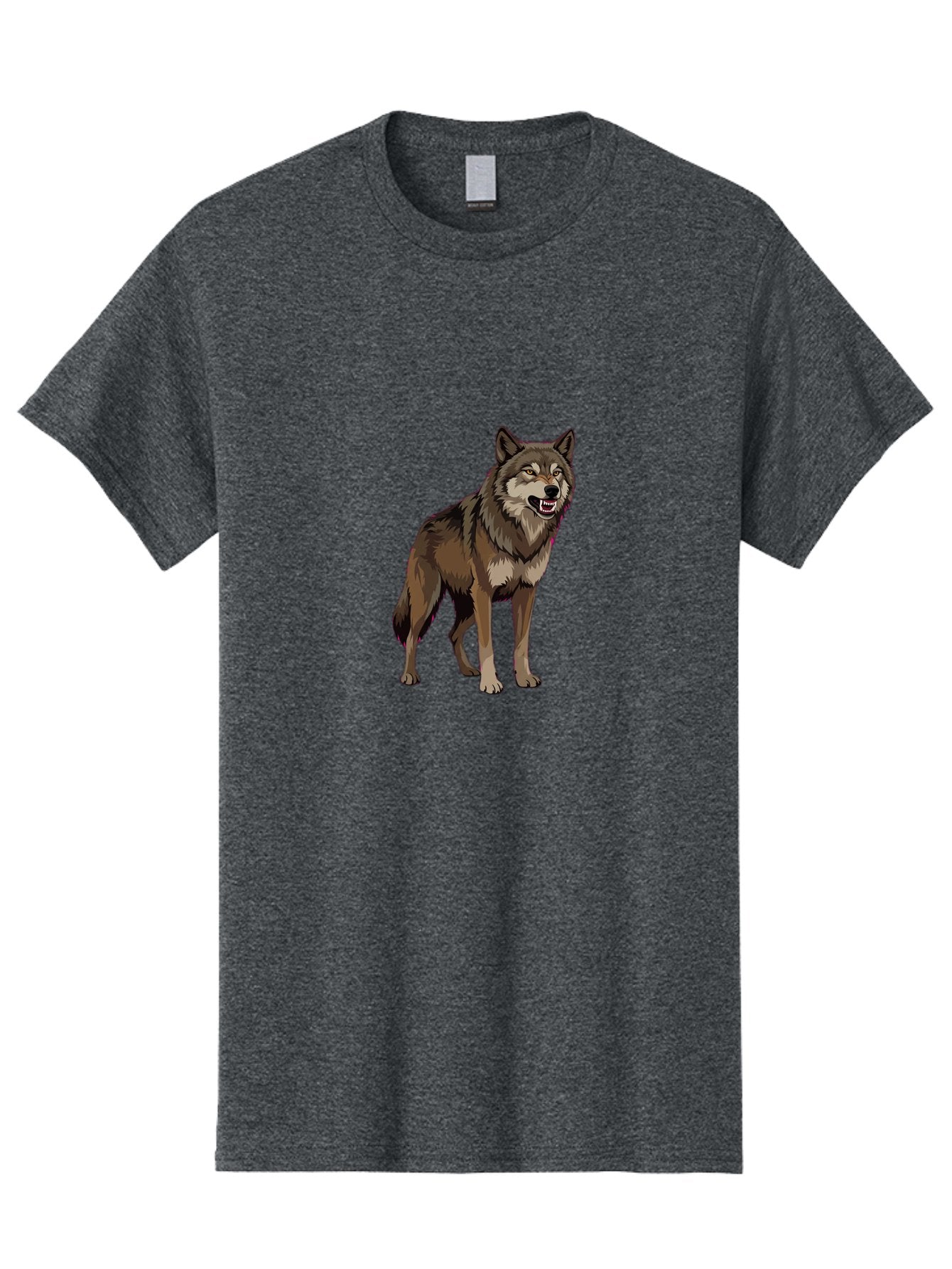 Wolf Men'S Graphic Tee, 100% Cotton, Comfortable Casual Summer Wear, Machine Washable, Vintage Camera, Old Camera, Antique Camera, Black Camera, Classic Photography, Photography Equipment, Nostalgic Device, Film Camera, Camera Art Bah390 7