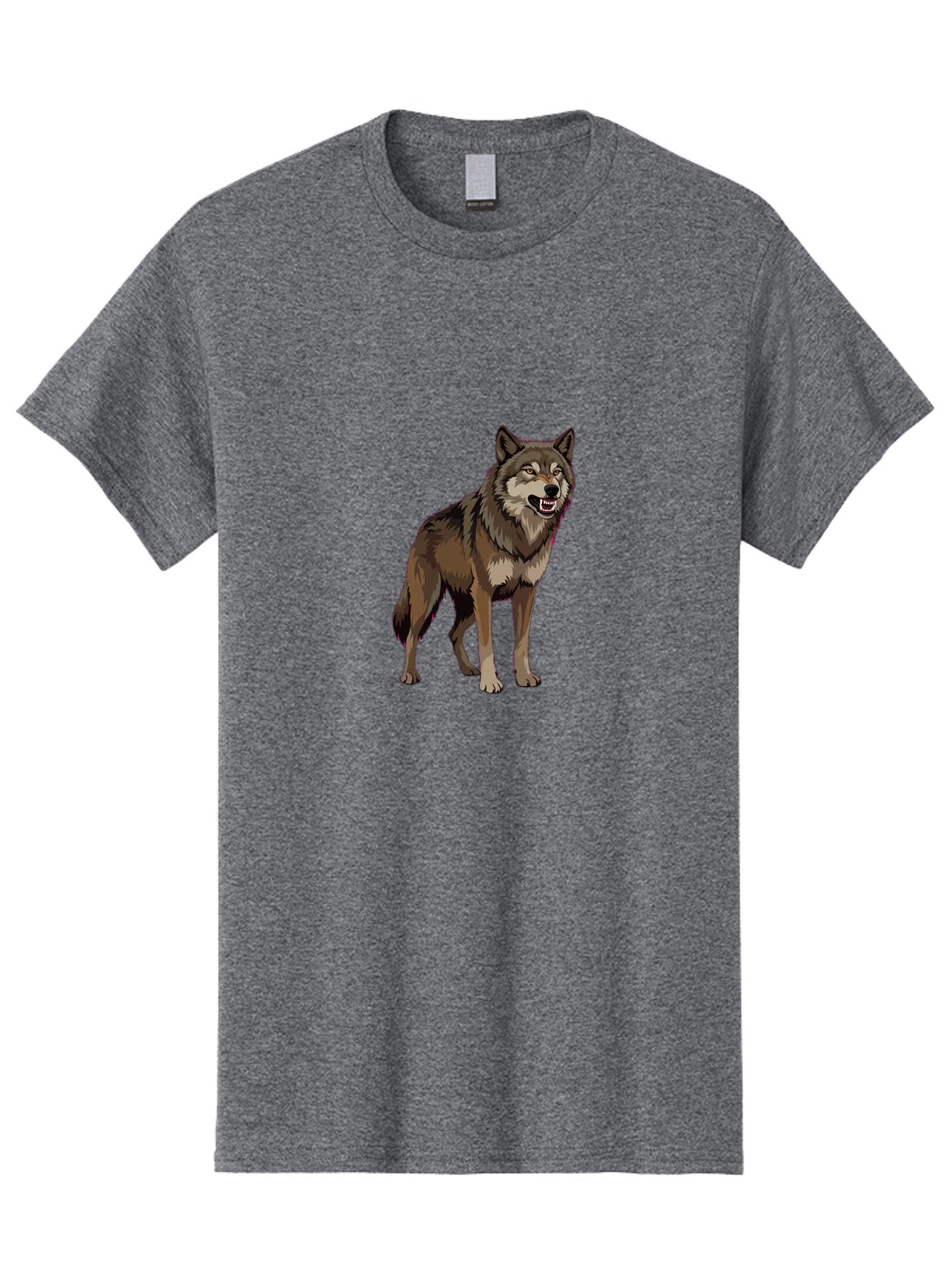 Wolf Men'S Graphic Tee, 100% Cotton, Comfortable Casual Summer Wear, Machine Washable, Vintage Camera, Old Camera, Antique Camera, Black Camera, Classic Photography, Photography Equipment, Nostalgic Device, Film Camera, Camera Art Bah390 6