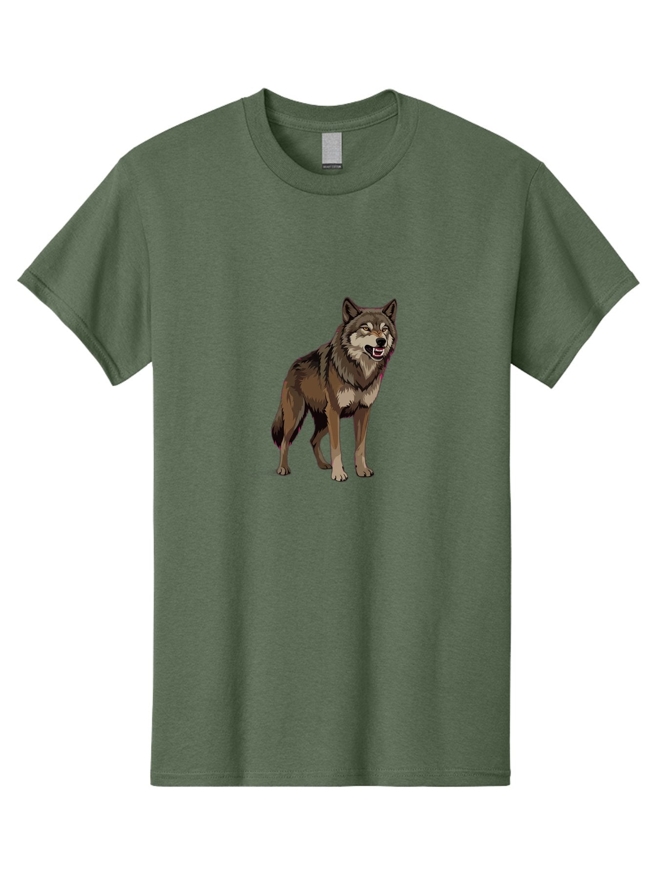 Wolf Men'S Graphic Tee, 100% Cotton, Comfortable Casual Summer Wear, Machine Washable, Vintage Camera, Old Camera, Antique Camera, Black Camera, Classic Photography, Photography Equipment, Nostalgic Device, Film Camera, Camera Art Bah390 3