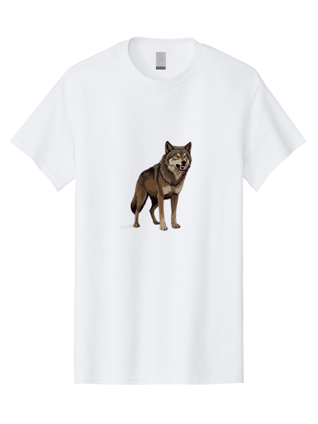 Wolf Men'S Graphic Tee, 100% Cotton, Comfortable Casual Summer Wear, Machine Washable, Vintage Camera, Old Camera, Antique Camera, Black Camera, Classic Photography, Photography Equipment, Nostalgic Device, Film Camera, Camera Art Bah390 6