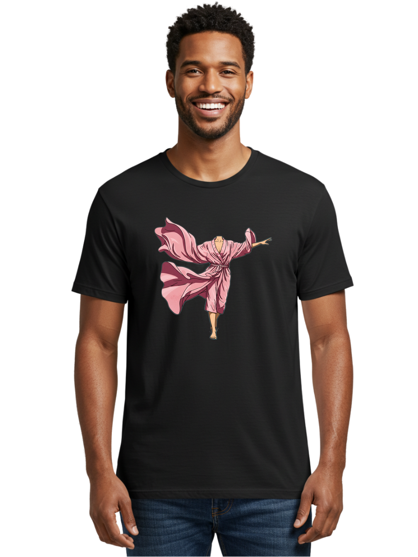 Woman-In-Flowing-Pink-Robe Men'S Graphic Tee, 100% Cotton, Comfortable Casual Summer Wear, Machine Washable, Vintage Camera, Old Camera, Antique Camera, Black Camera, Classic Photography, Photography Equipment, Nostalgic Device, Film Camera, Bah391 28
