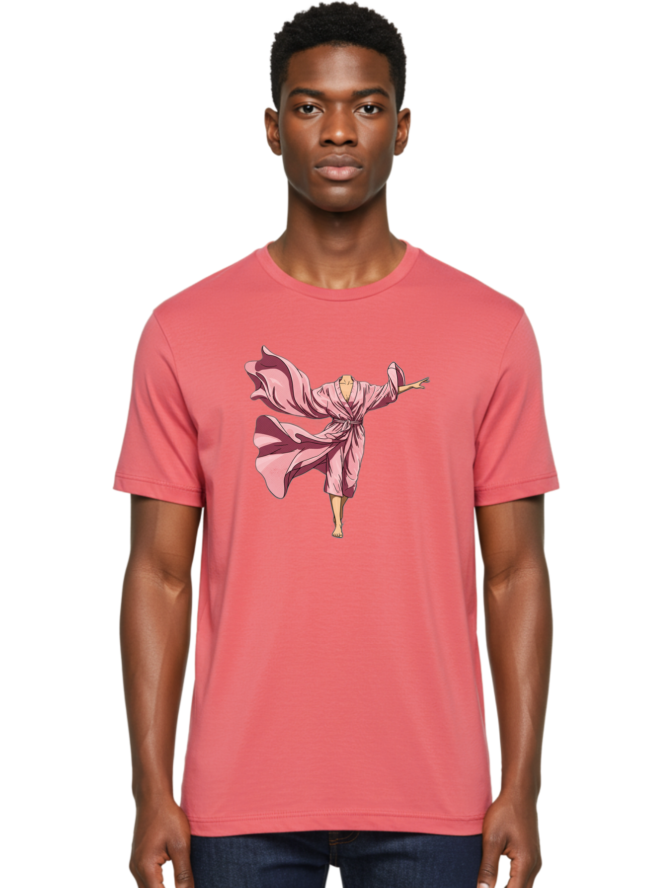 Woman-In-Flowing-Pink-Robe Men'S Graphic Tee, 100% Cotton, Comfortable Casual Summer Wear, Machine Washable, Vintage Camera, Old Camera, Antique Camera, Black Camera, Classic Photography, Photography Equipment, Nostalgic Device, Film Camera, Bah391 22