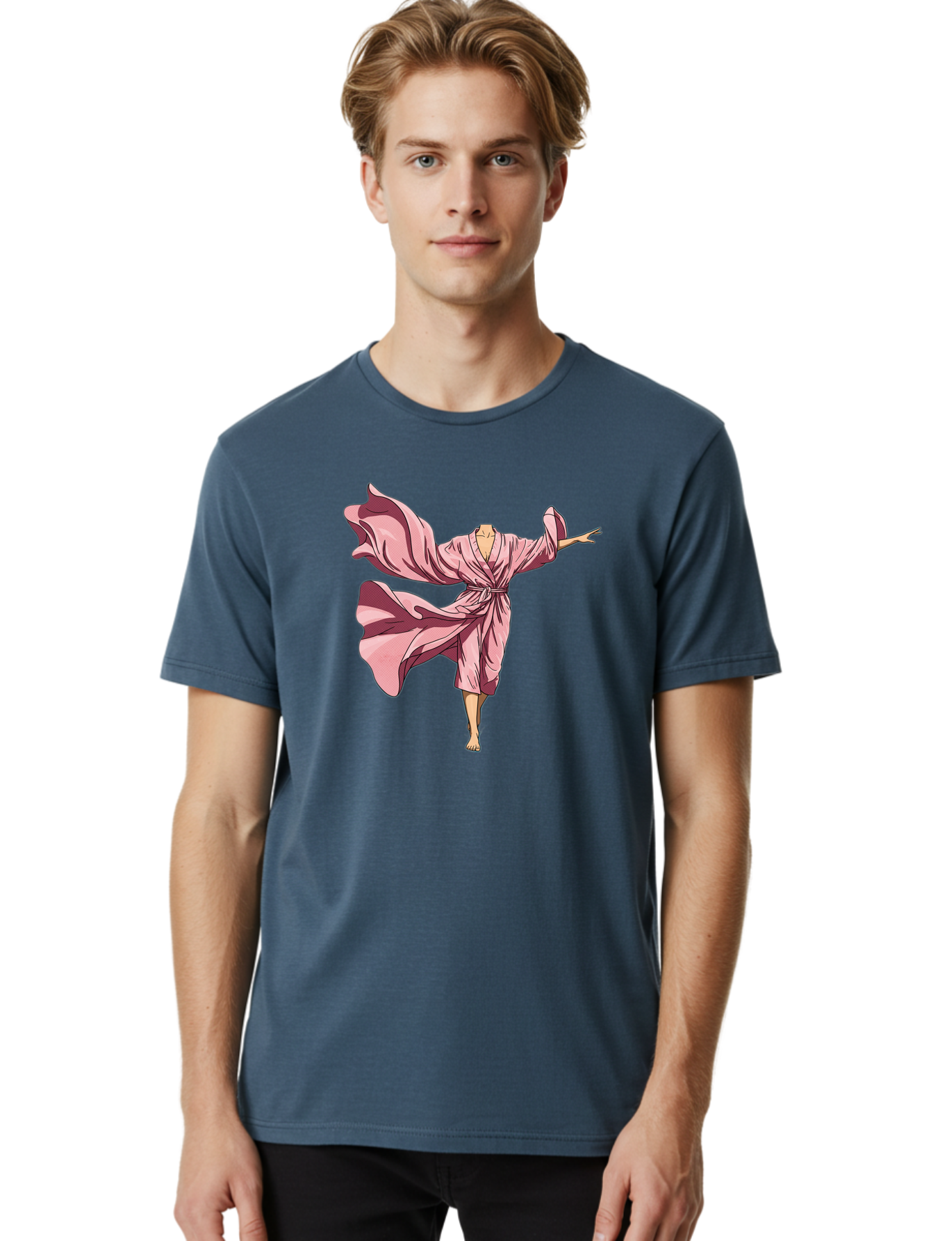 Woman-In-Flowing-Pink-Robe Men'S Graphic Tee, 100% Cotton, Comfortable Casual Summer Wear, Machine Washable, Vintage Camera, Old Camera, Antique Camera, Black Camera, Classic Photography, Photography Equipment, Nostalgic Device, Film Camera, Bah391 19
