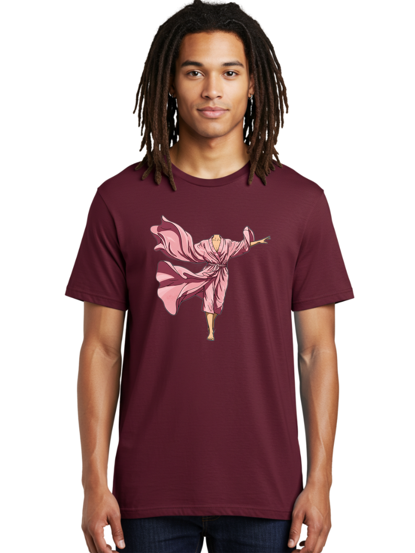 Woman-In-Flowing-Pink-Robe Men'S Graphic Tee, 100% Cotton, Comfortable Casual Summer Wear, Machine Washable, Vintage Camera, Old Camera, Antique Camera, Black Camera, Classic Photography, Photography Equipment, Nostalgic Device, Film Camera, Bah391 30