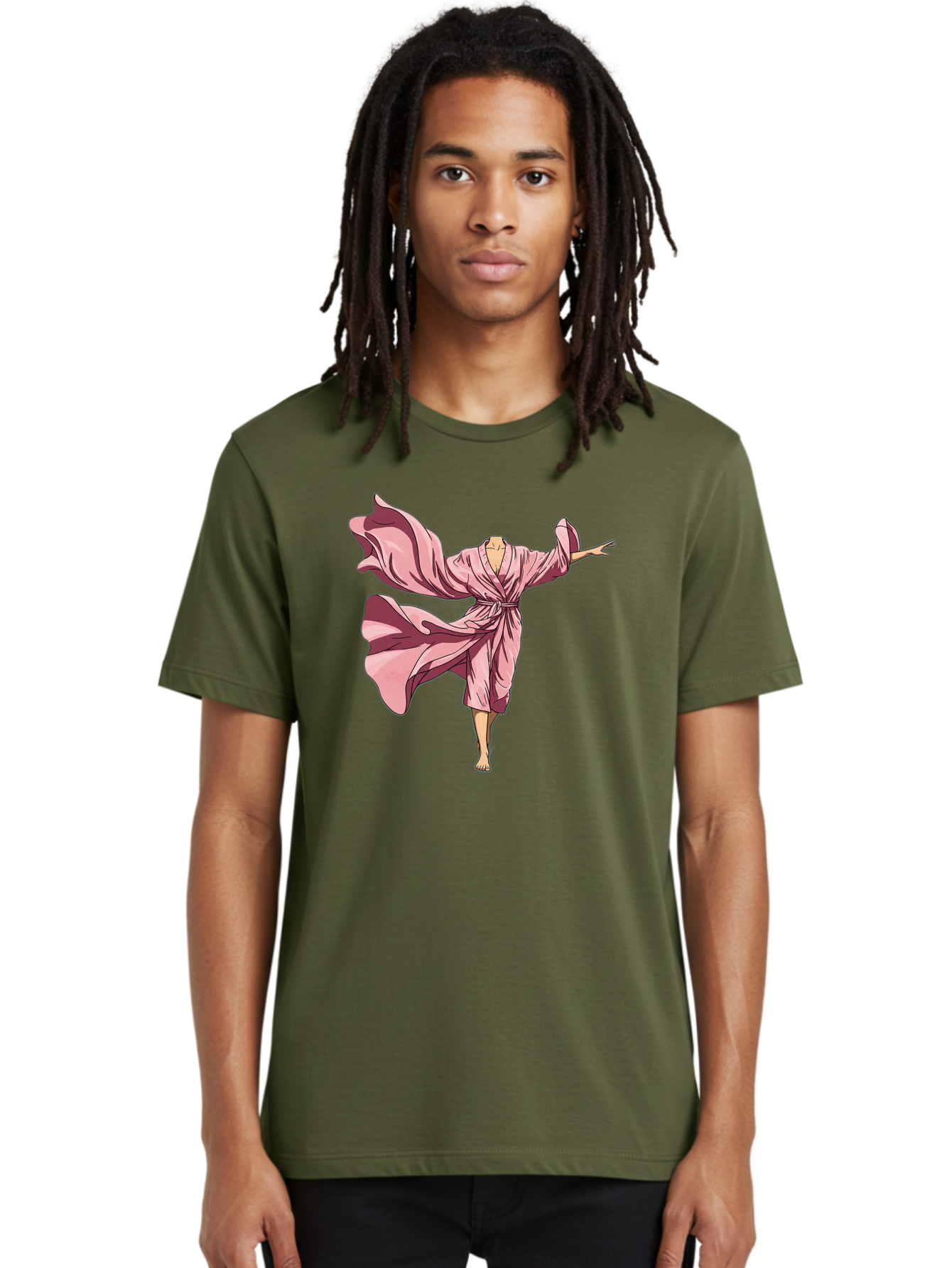 Woman-In-Flowing-Pink-Robe Men'S Graphic Tee, 100% Cotton, Comfortable Casual Summer Wear, Machine Washable, Vintage Camera, Old Camera, Antique Camera, Black Camera, Classic Photography, Photography Equipment, Nostalgic Device, Film Camera, Bah391 27
