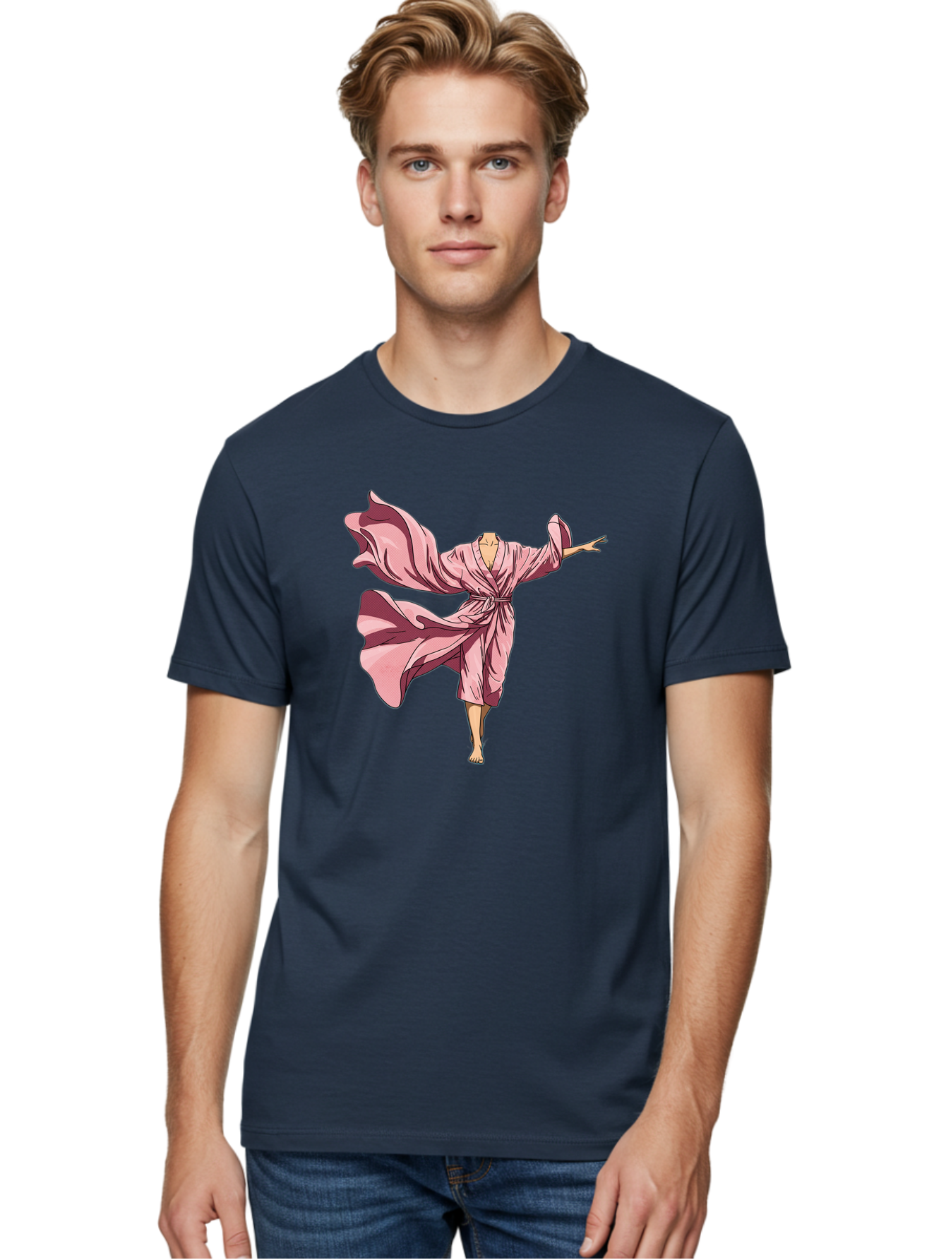 Woman-In-Flowing-Pink-Robe Men'S Graphic Tee, 100% Cotton, Comfortable Casual Summer Wear, Machine Washable, Vintage Camera, Old Camera, Antique Camera, Black Camera, Classic Photography, Photography Equipment, Nostalgic Device, Film Camera, Bah391 16