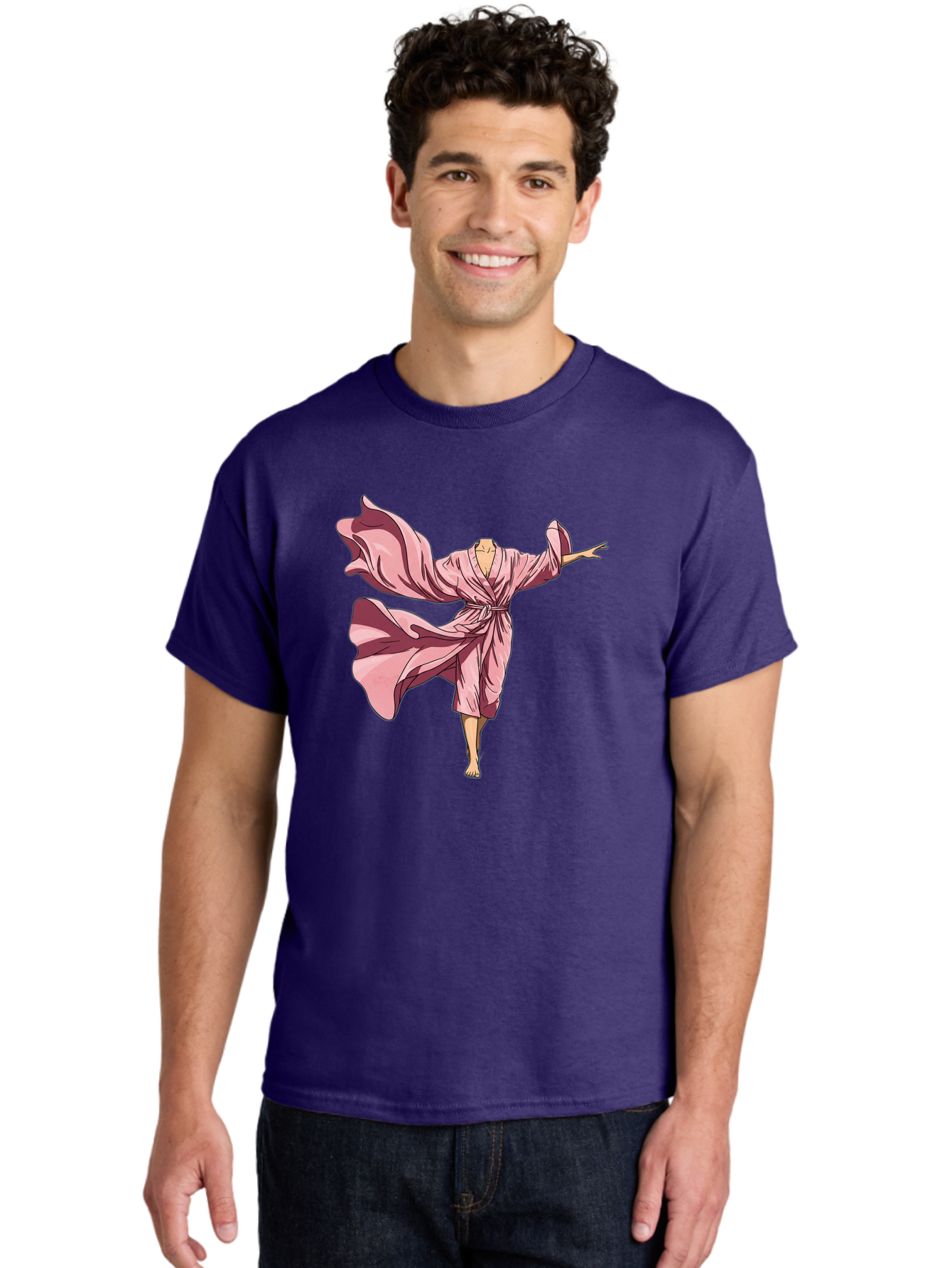 Woman-In-Flowing-Pink-Robe Men'S Graphic Tee, 100% Cotton, Comfortable Casual Summer Wear, Machine Washable, Vintage Camera, Old Camera, Antique Camera, Black Camera, Classic Photography, Photography Equipment, Nostalgic Device, Film Camera, Bah391 21