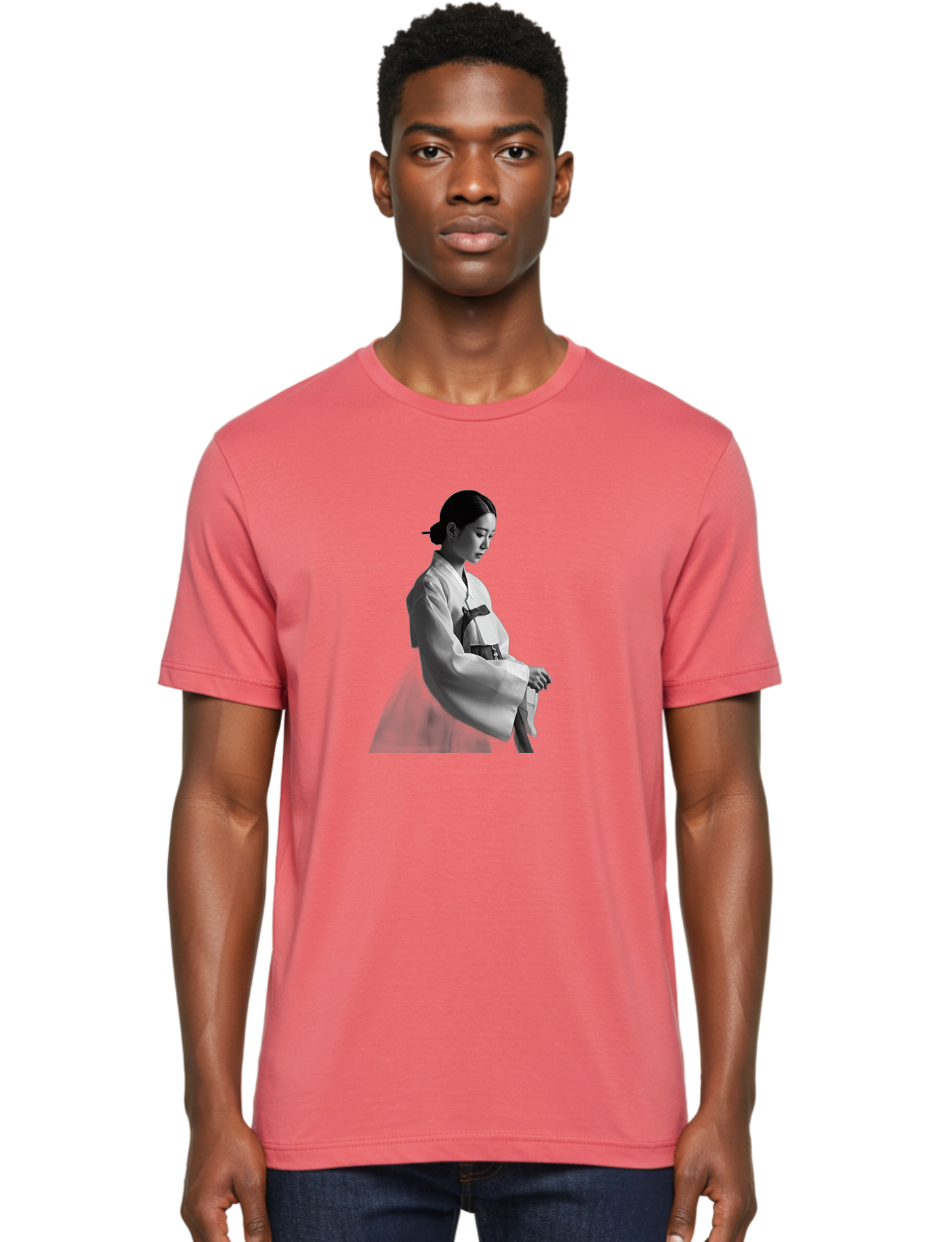 Woman-In-Hanbok Men'S Graphic Tee, 100% Cotton, Comfortable Casual Summer Wear, Machine Washable, Vintage Camera, Old Camera, Antique Camera, Black Camera, Classic Photography, Photography Equipment, Nostalgic Device, Film Camera, Camera Art Bah392 22