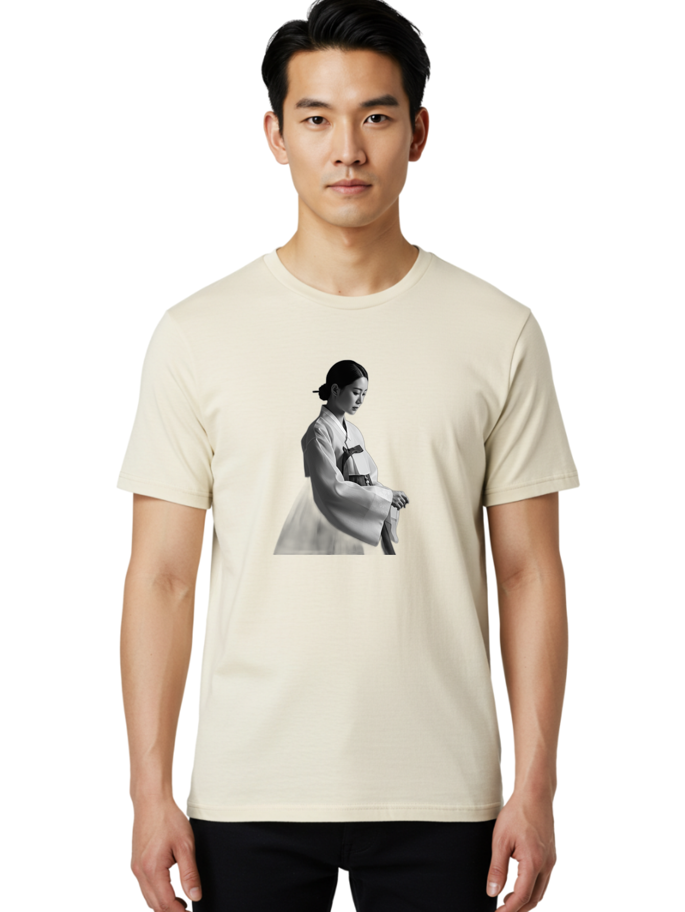 Woman-In-Hanbok Men'S Graphic Tee, 100% Cotton, Comfortable Casual Summer Wear, Machine Washable, Vintage Camera, Old Camera, Antique Camera, Black Camera, Classic Photography, Photography Equipment, Nostalgic Device, Film Camera, Camera Art Bah392 18