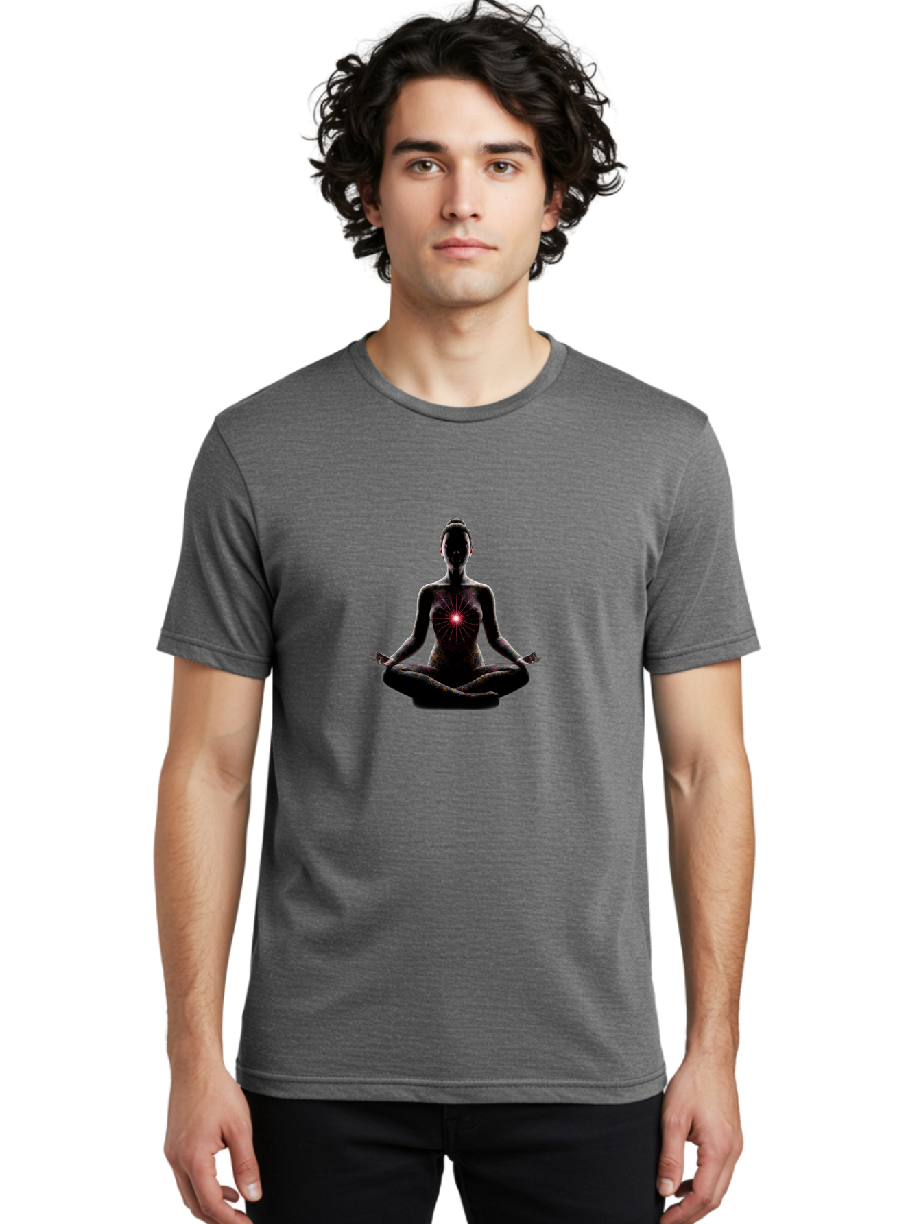 Woman-Meditating Men'S Graphic Tee, 100% Cotton, Comfortable Casual Summer Wear, Machine Washable, Vintage Camera, Old Camera, Antique Camera, Black Camera, Classic Photography, Photography Equipment, Nostalgic Device, Film Camera, Camera Art Bah393 19