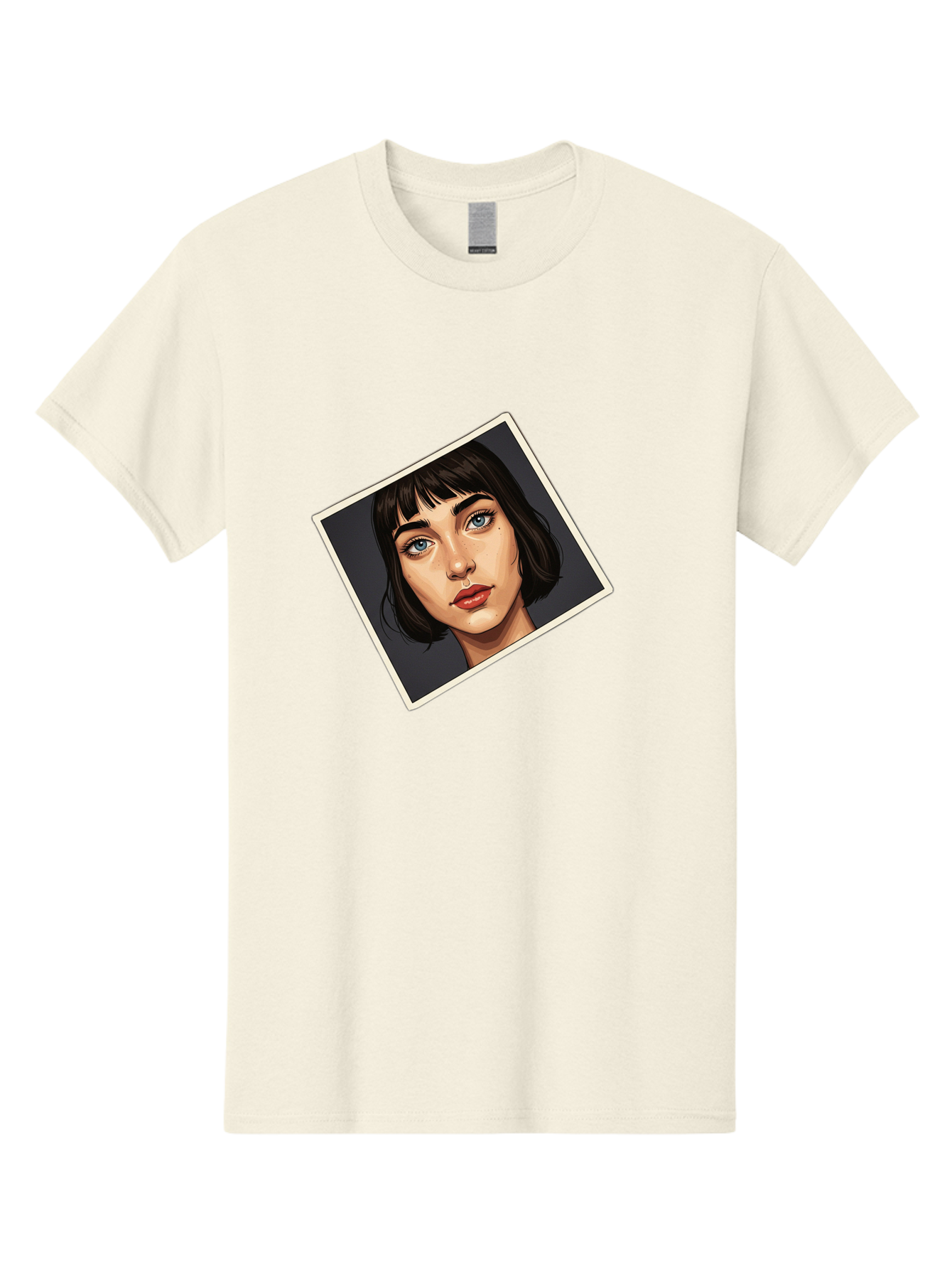 Woman-Portrait Men'S Graphic Tee, 100% Cotton, Comfortable Casual Summer Wear, Machine Washable, Vintage Camera, Old Camera, Antique Camera, Black Camera, Classic Photography, Photography Equipment, Nostalgic Device, Film Camera, Camera Art Bah394 12