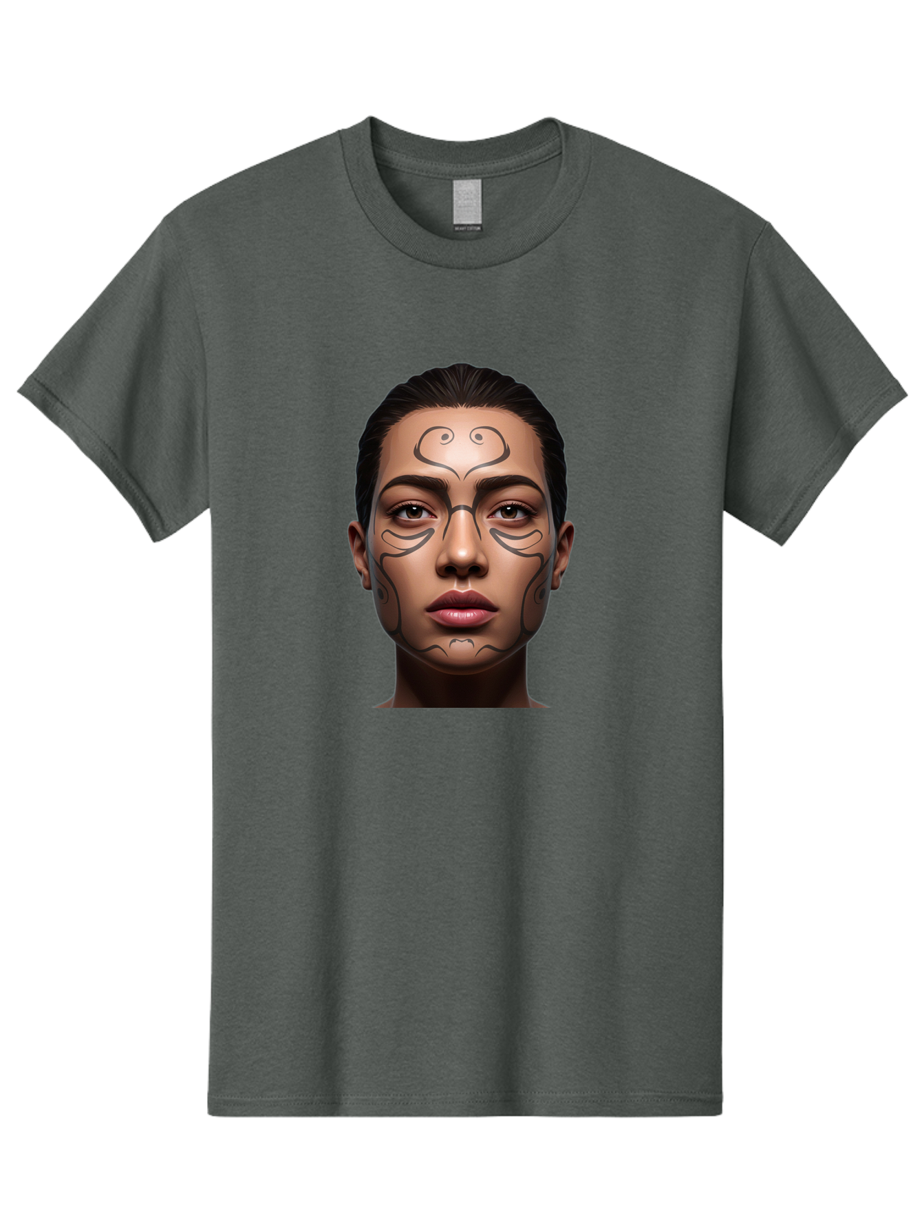 Woman-With-Tribal-Face-Paint Men'S Graphic Tee, 100% Cotton, Comfortable Casual Summer Wear, Machine Washable, Vintage Camera, Old Camera, Antique Camera, Black Camera, Classic Photography, Photography Equipment, Nostalgic Device, Film Camera, Bah396 14