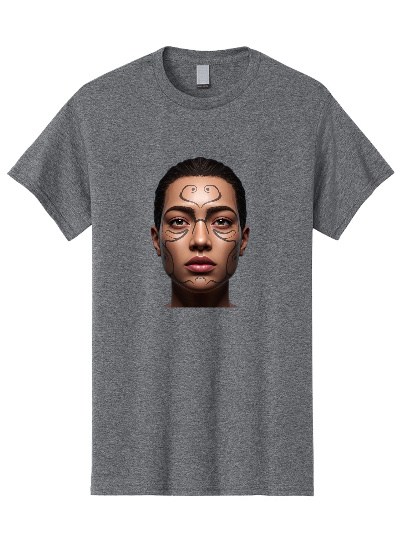 Woman-With-Tribal-Face-Paint Men'S Graphic Tee, 100% Cotton, Comfortable Casual Summer Wear, Machine Washable, Vintage Camera, Old Camera, Antique Camera, Black Camera, Classic Photography, Photography Equipment, Nostalgic Device, Film Camera, Bah396 3